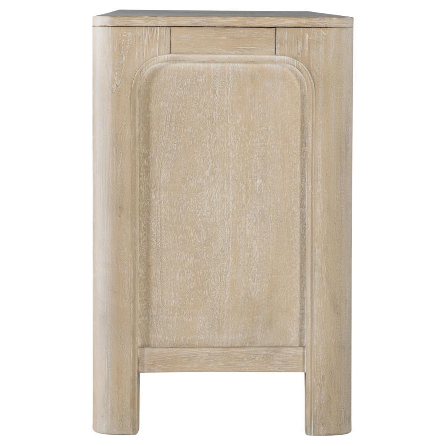 Solano - 71" 2-door TV Stand Media Console - Weathered Mango