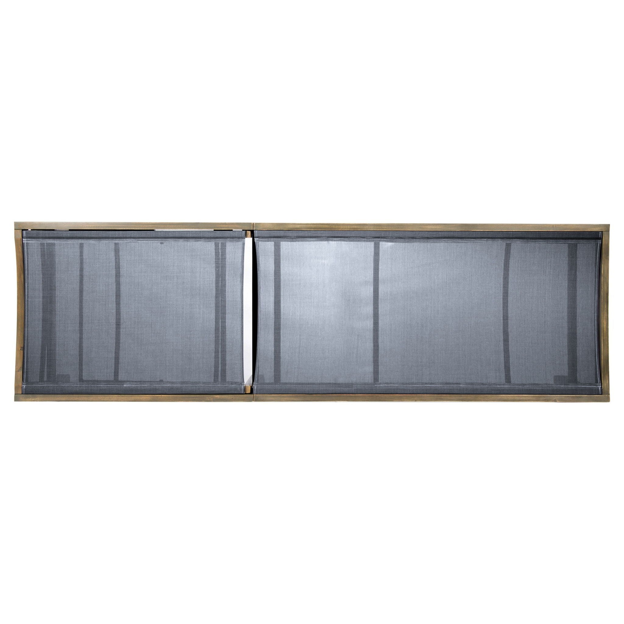 Summerland Chaise Lounge Dark Mesh Outdoor Seating - Dark Gray