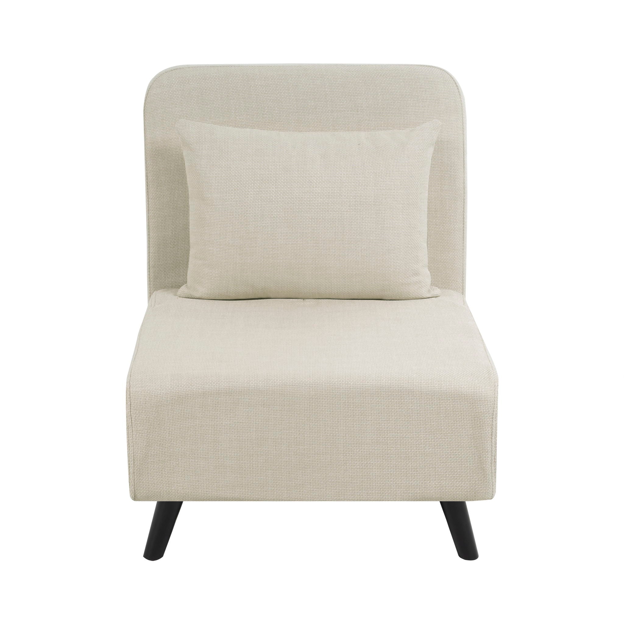 3 In 1 Foldable Chaise Lounge With Adjustable Backrest