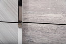Nova Domus Alexa Italian Modern Grey Chest