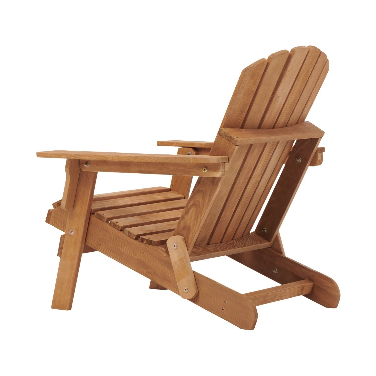 Oversize Outdoor Folding Adirondack Chair, Patio Chair For Garden