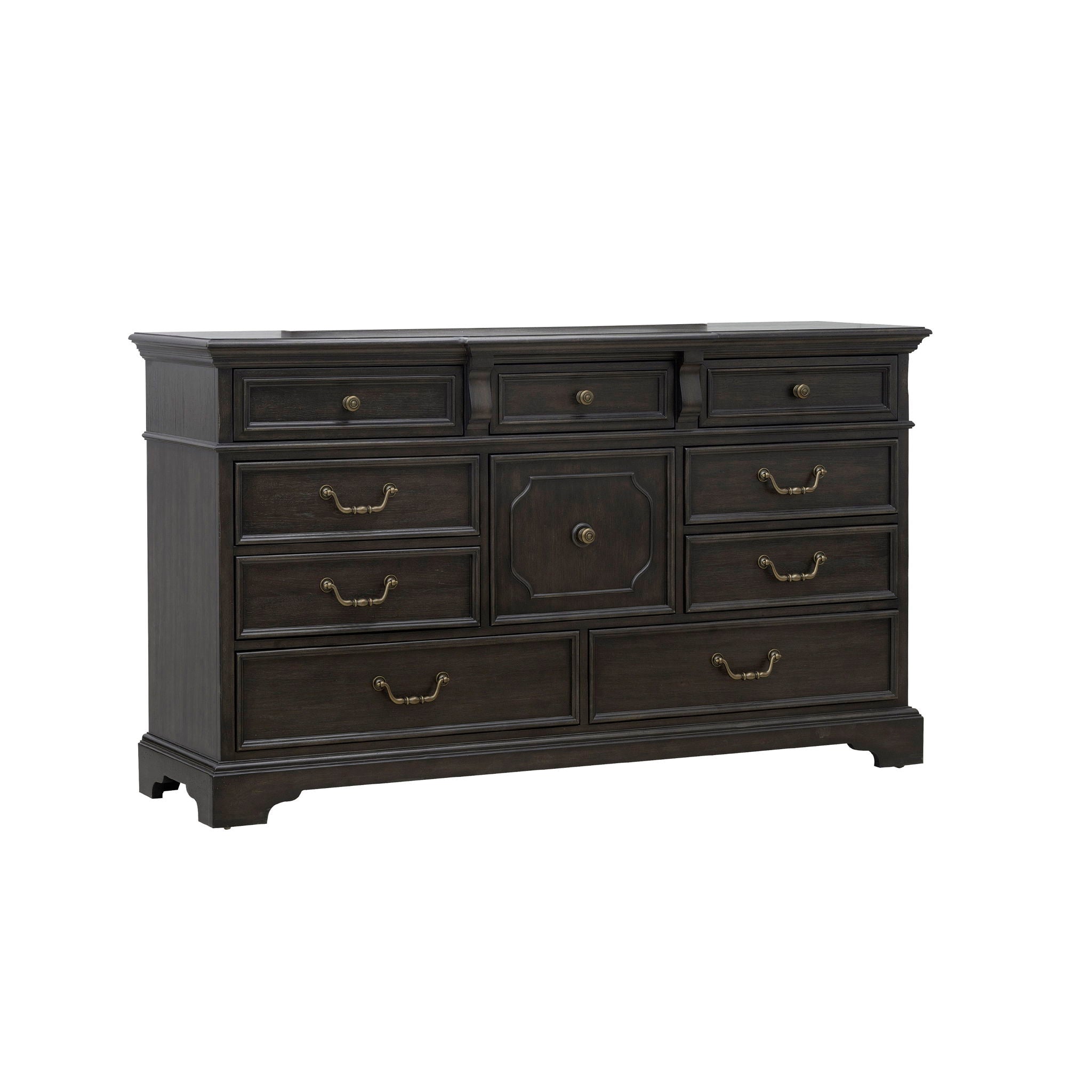 Hickory Creek - 10 Drawer Dresser - Brown