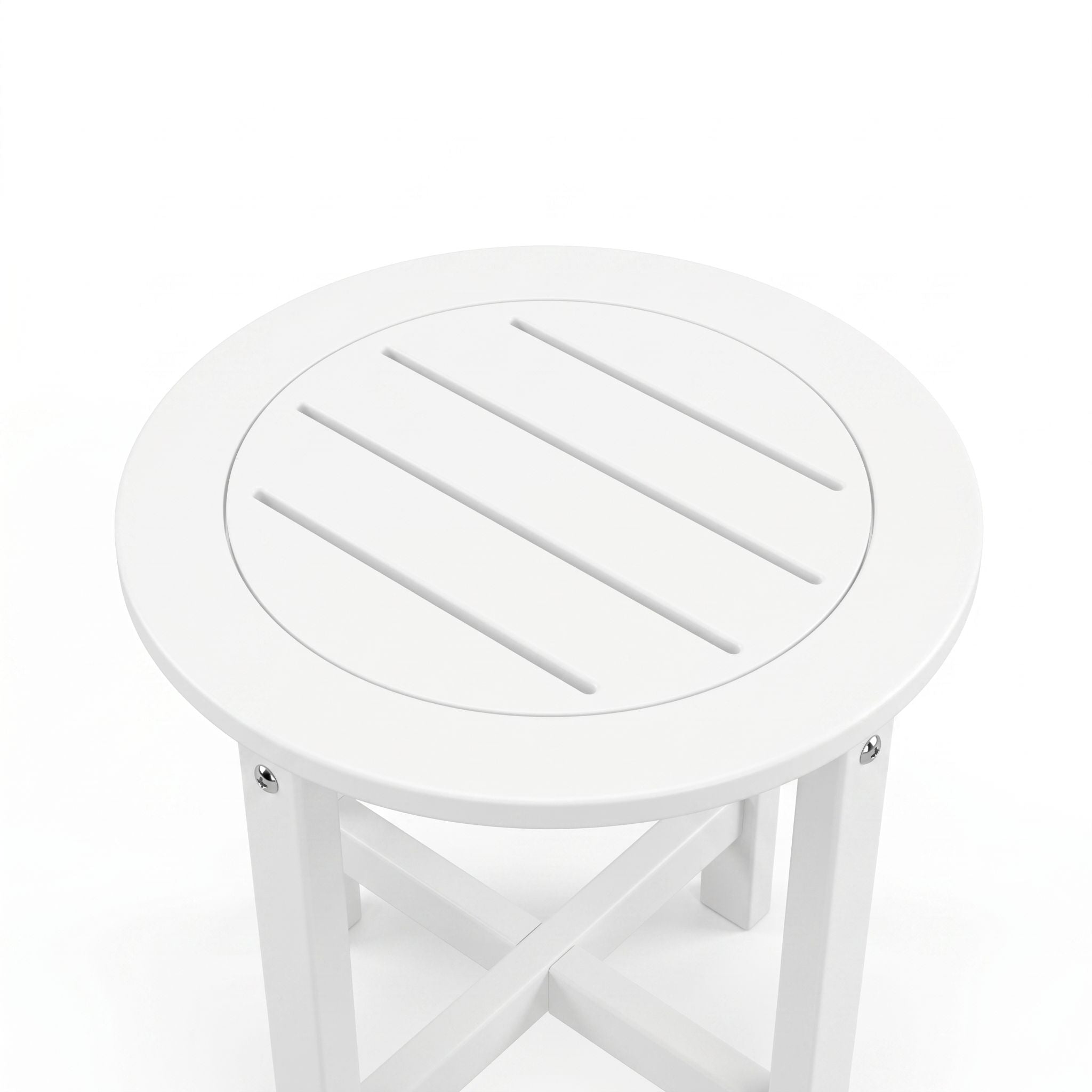 Round Outdoor Side Table