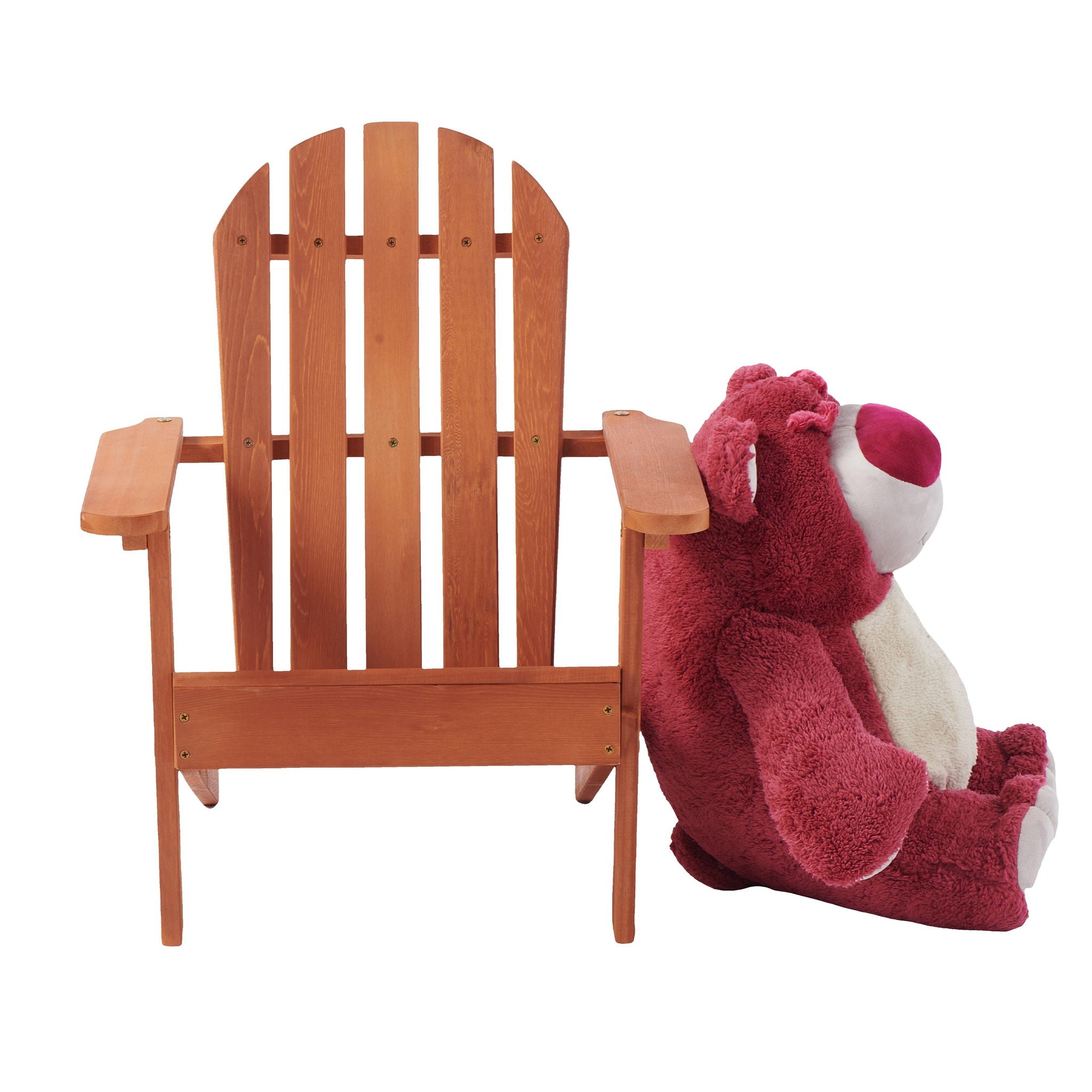 Kids Adirondack Chair For Indoor And Outdoor Use - Red