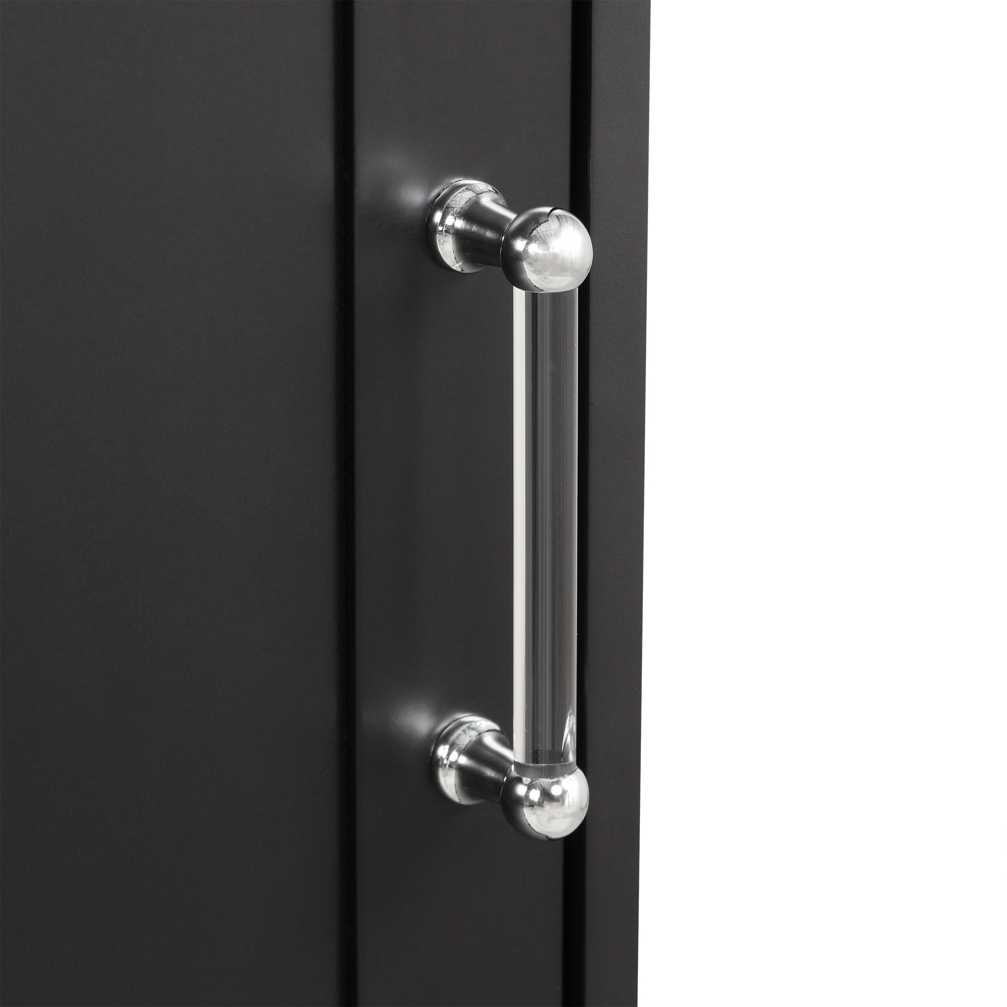 Tall Freestanding Bathroom Storage Cabinet With Adjustable Shelf And 2 Drawers