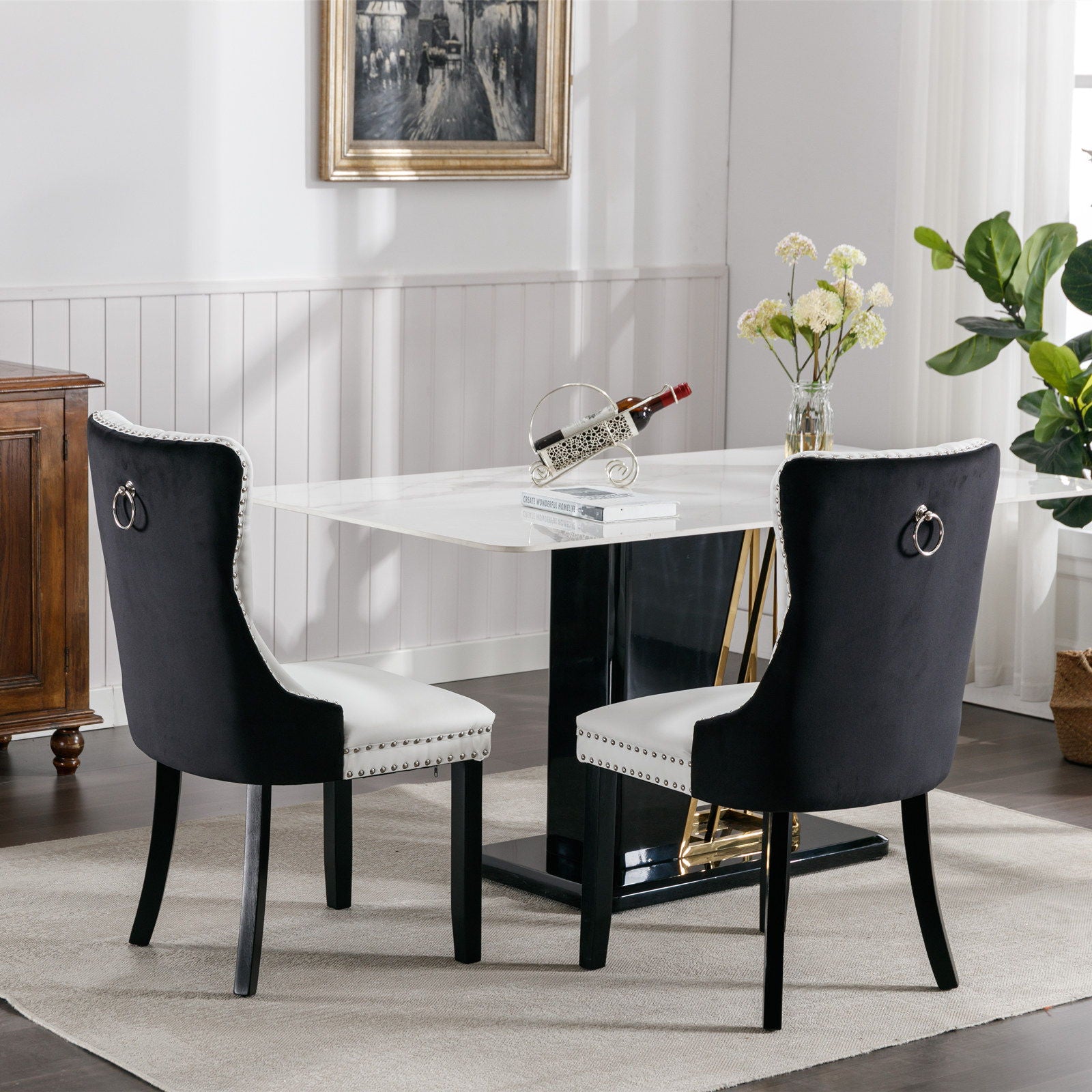 Nikki - Modern Upholstered Dining Chair (Set of 2)