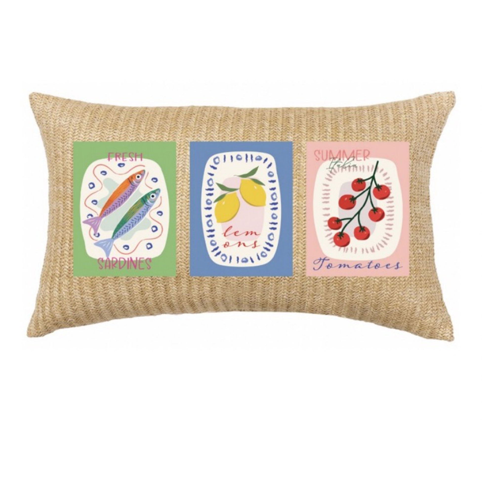 Outdoor Lumbar Pillow - Multi