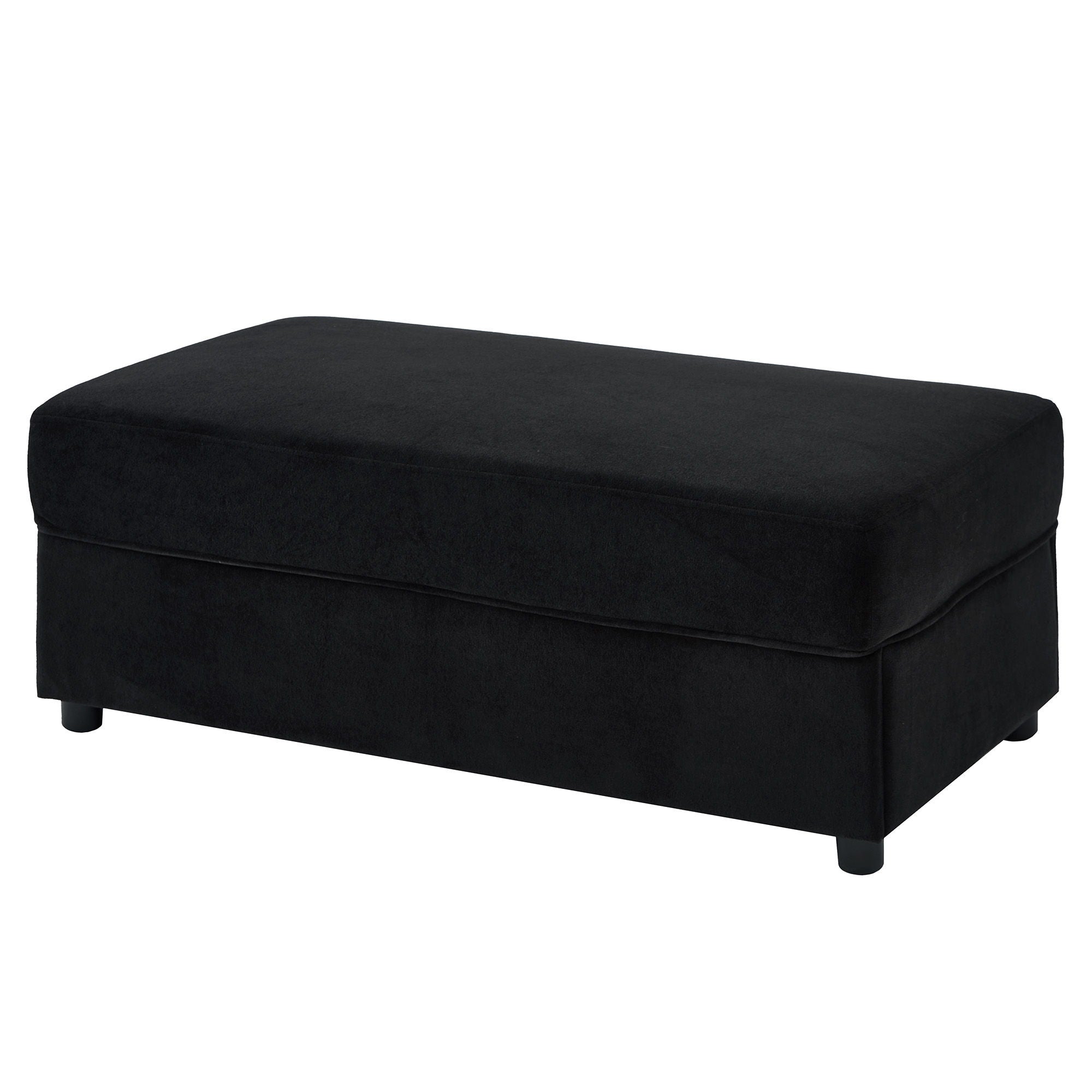 Modern Style Armchair Chaise Lounge Sofa Couch With Movable Storage Ottoman, USB Ports, Cup Holders, Phone Holder, Side Pockets