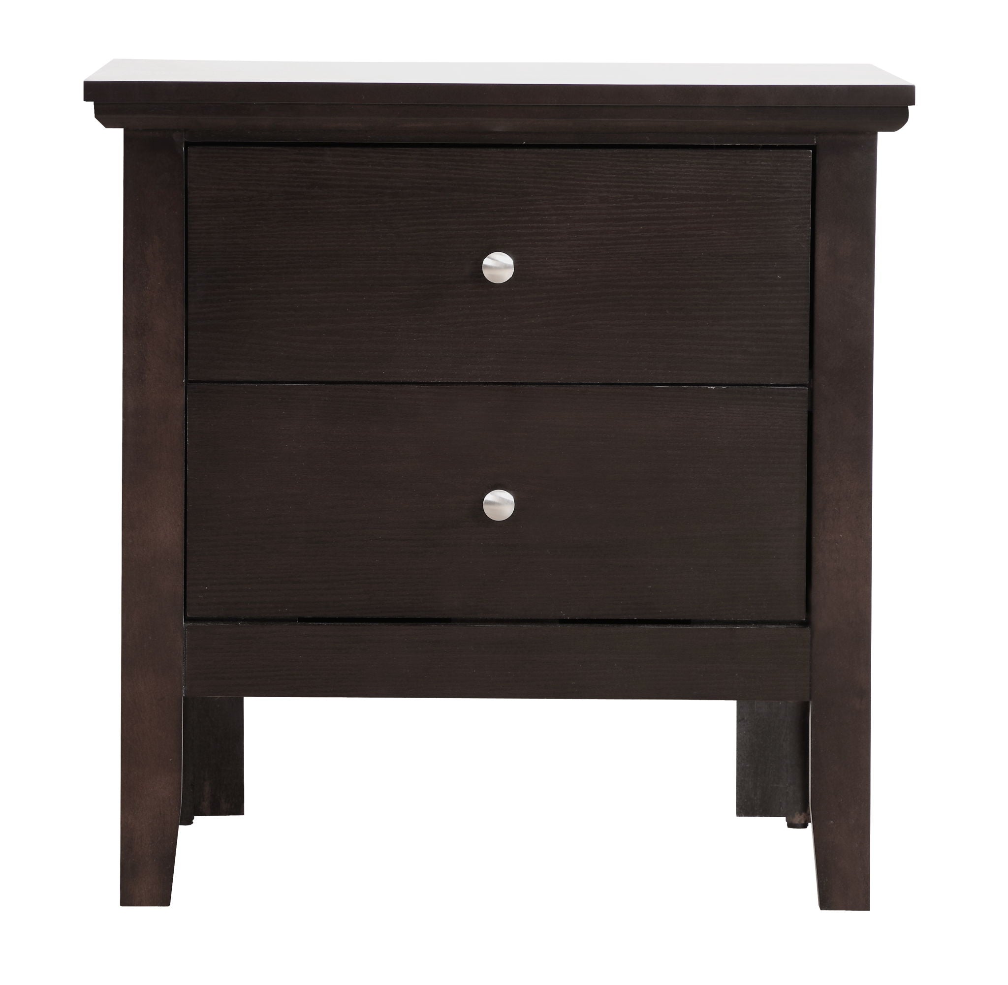 English Dovetailed Drawers Nightstand