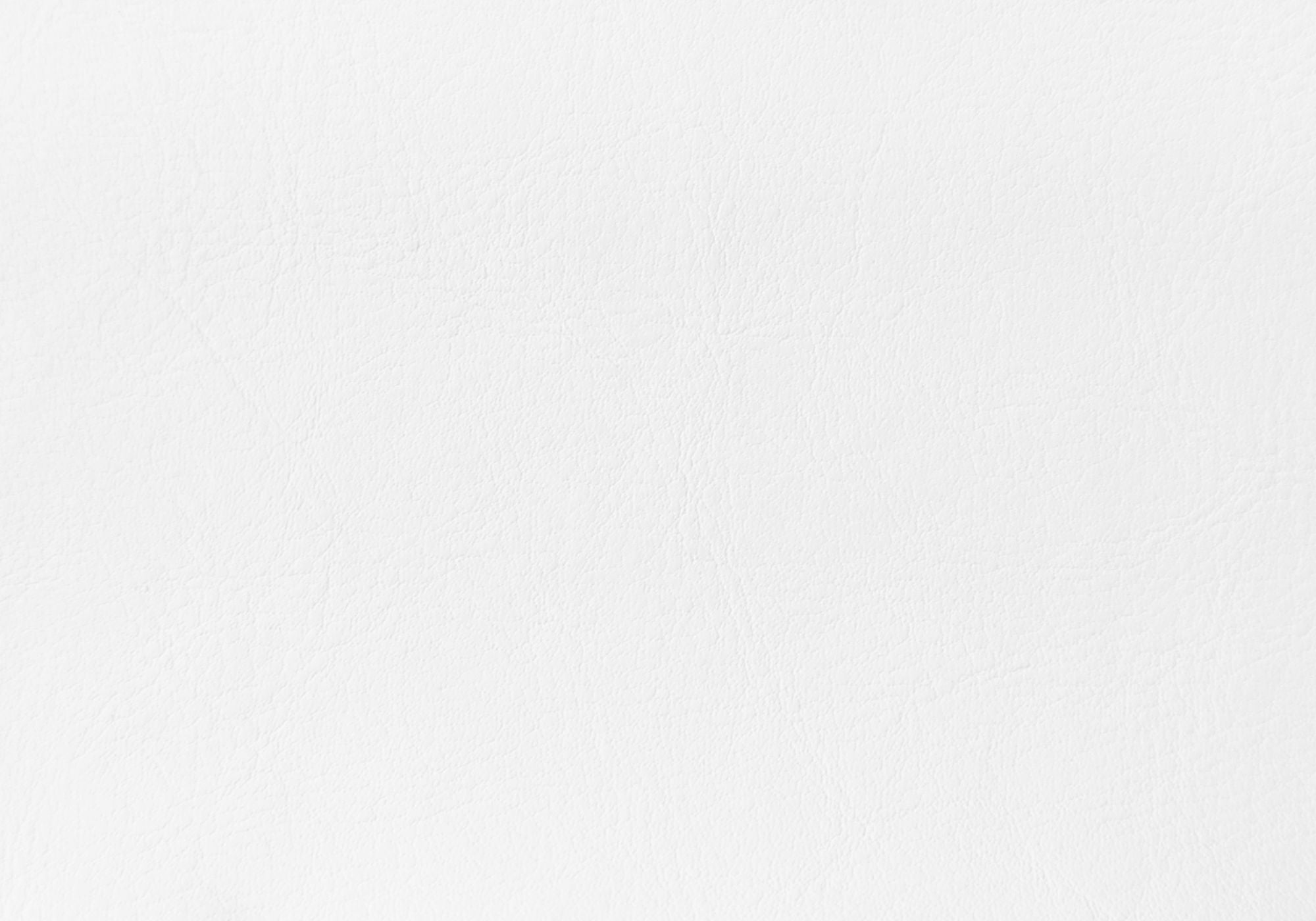 Queen Size Headboard Only Upholstered Leather Look - White