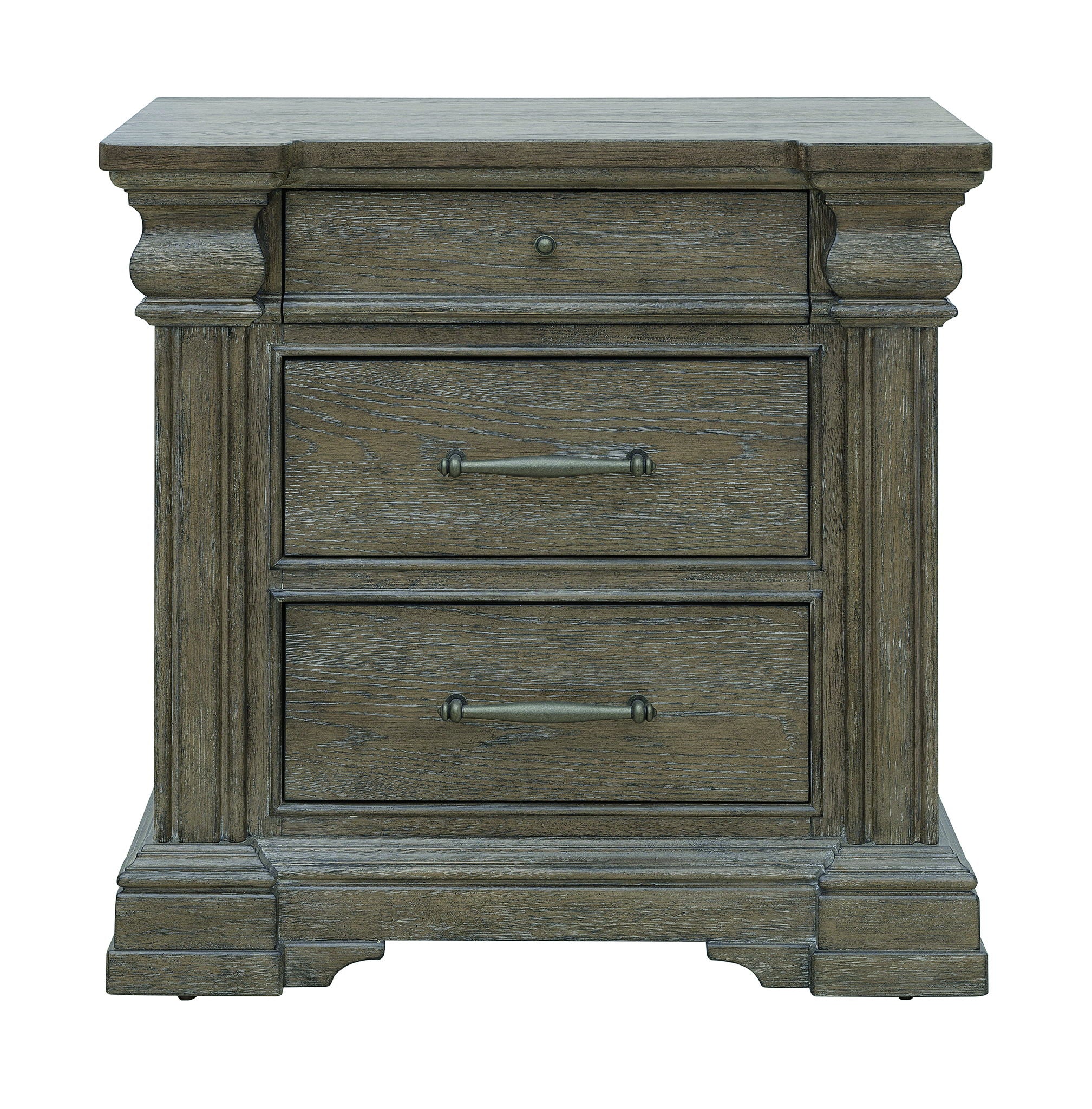 Madison Ridge - 3 Drawer Nightstand