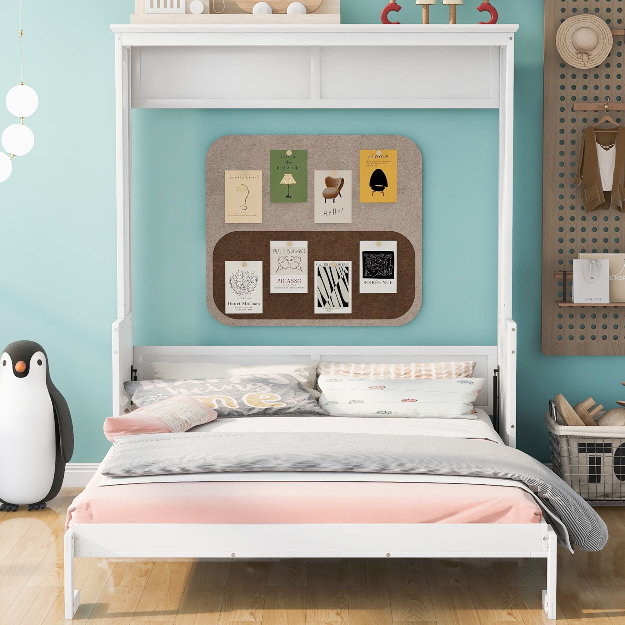 Murphy Bed With Shelf