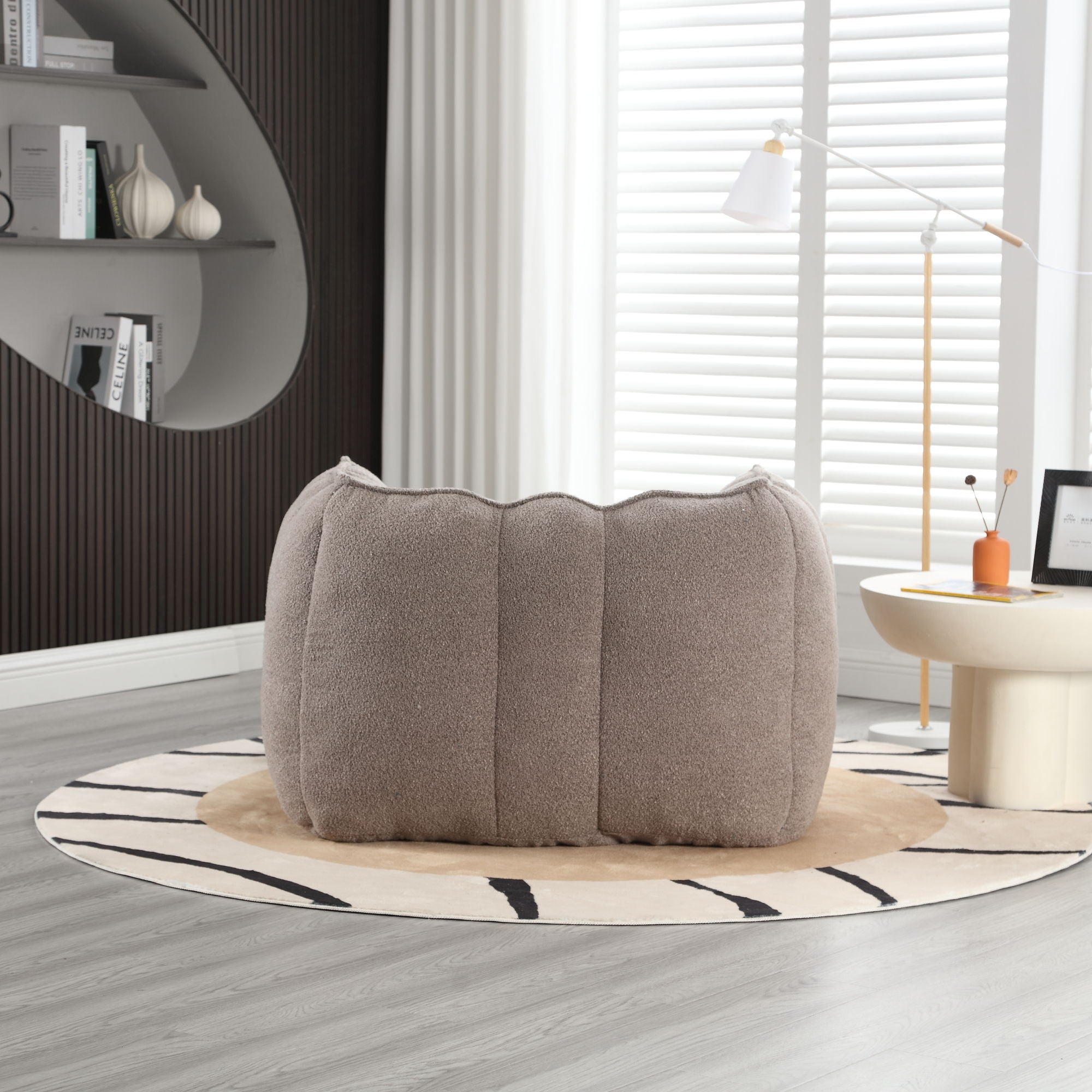 Soft Bean Bag Chair With High Resilient Foam