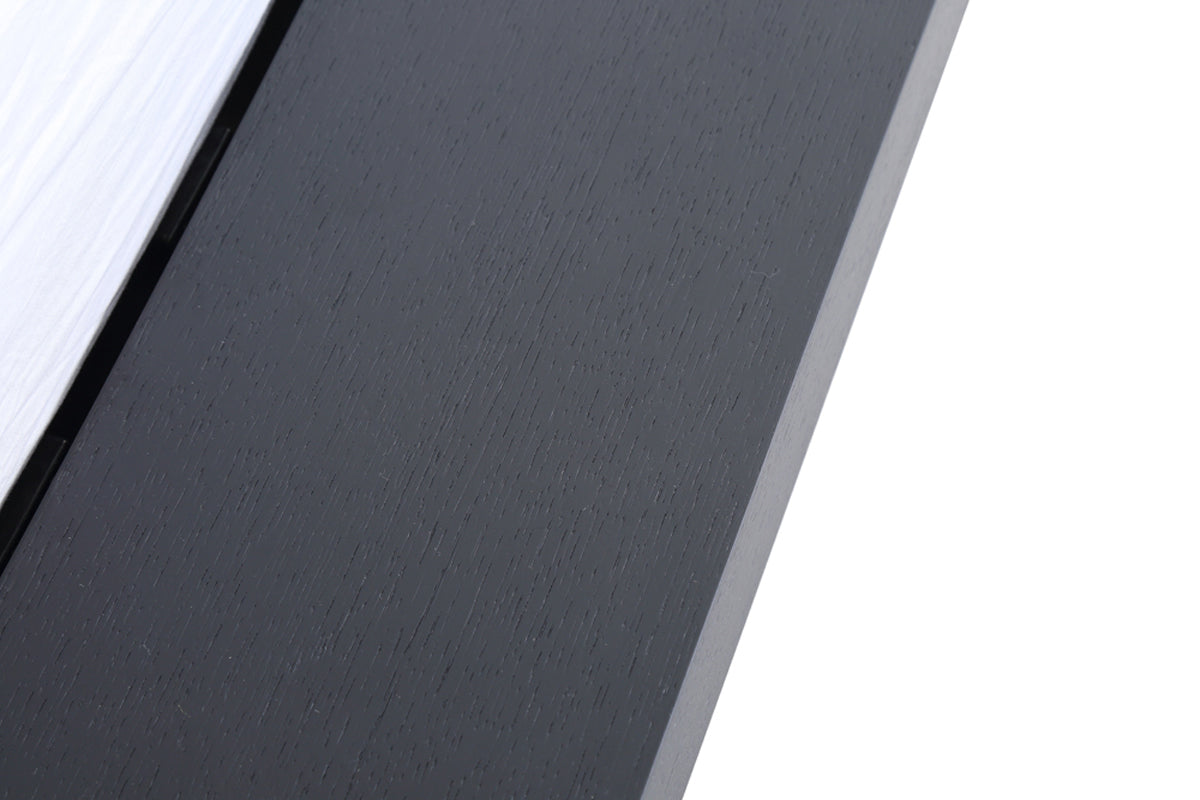 Modrest Opal Modern Wenge & White Platform Bed