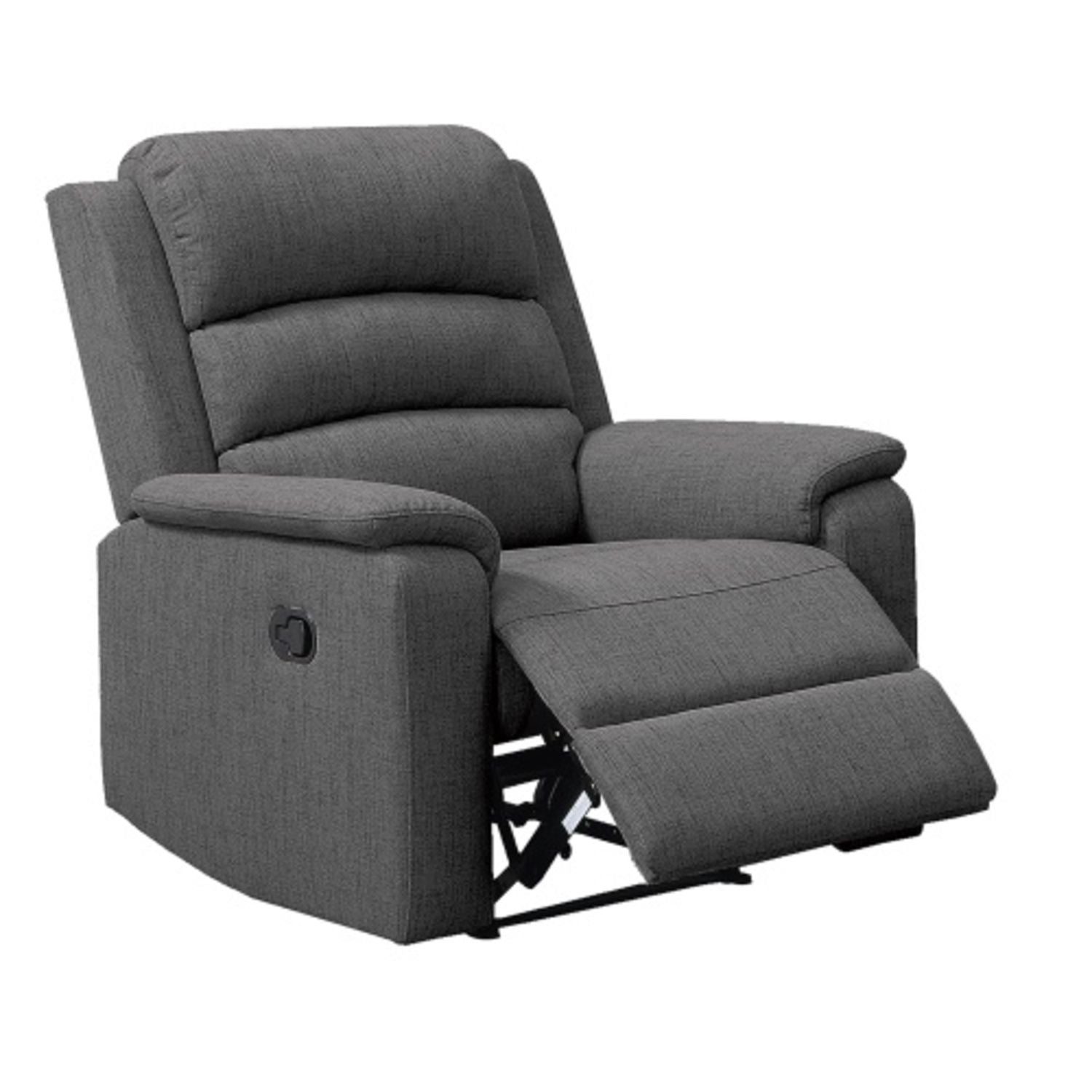 2 Piece Living Room Set With Manual Reclining Loveseat And Recliner