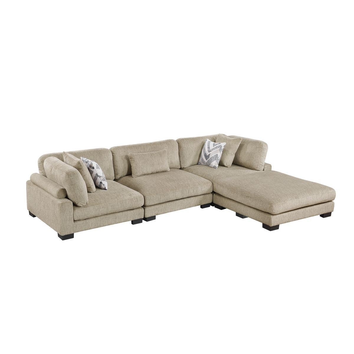 Tinley - Modular Sectional And Ottoman