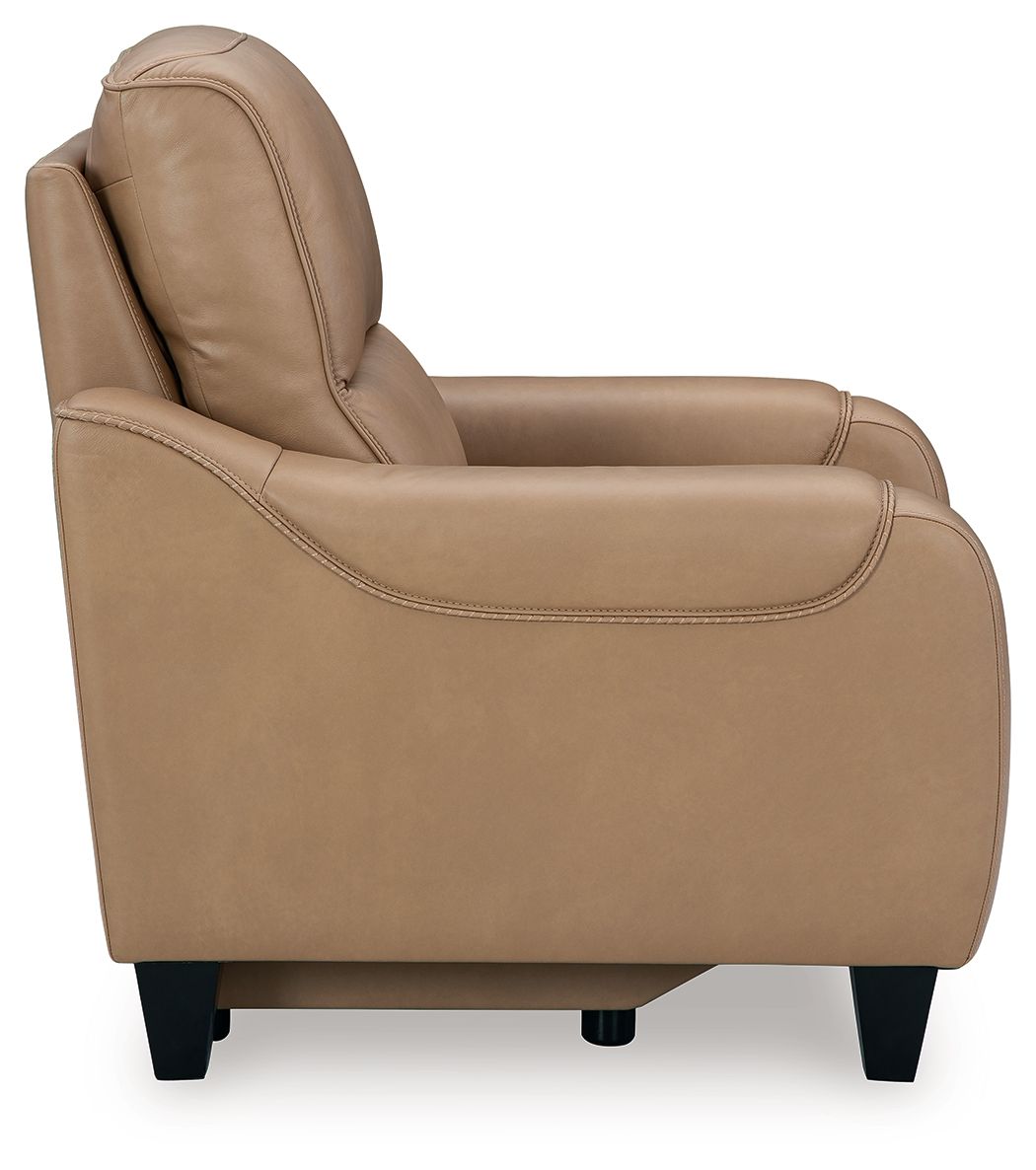 Mosswell - Power Recliner With Adj Headrest - Toffee