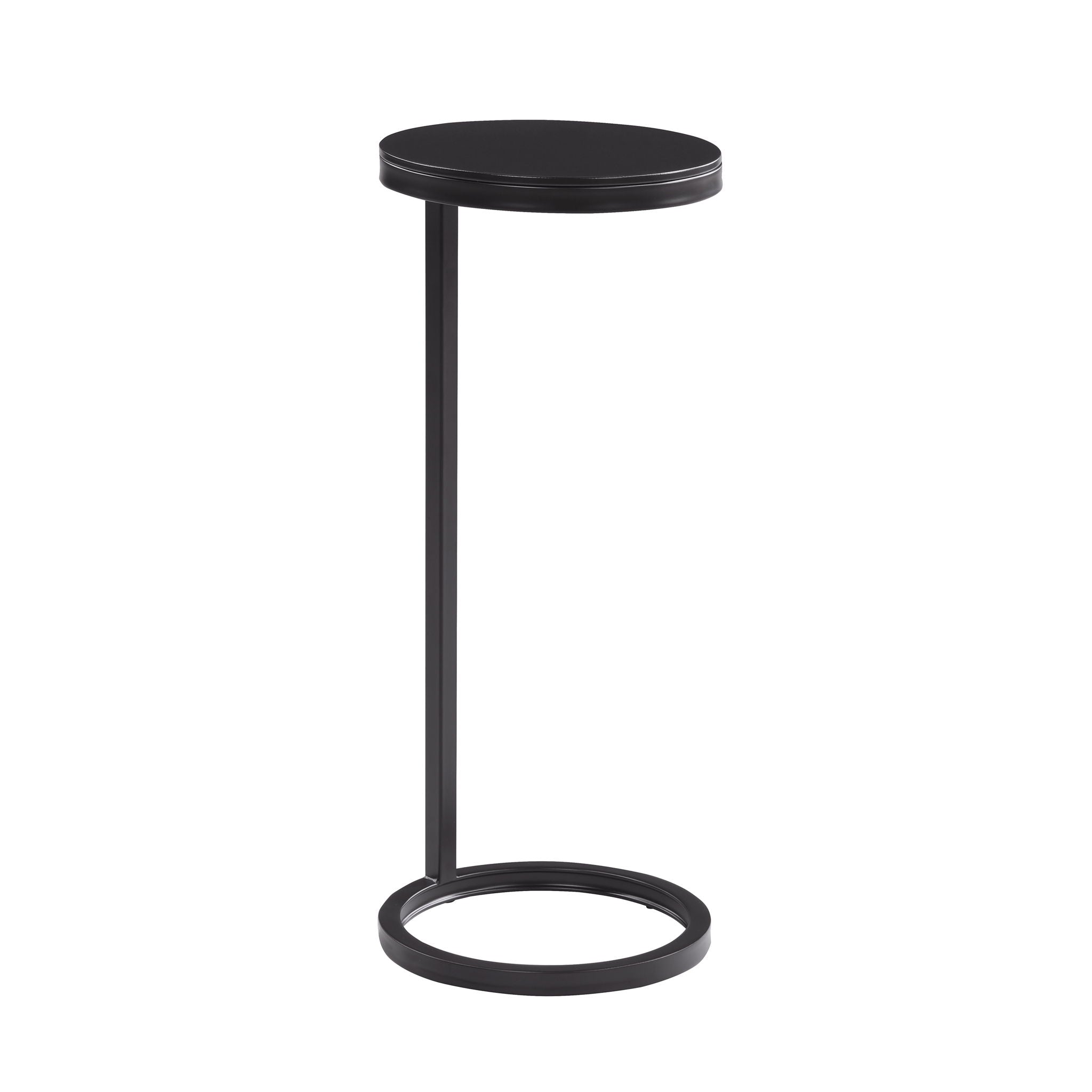 Yancey - Round Accent Table - Antique Bronze