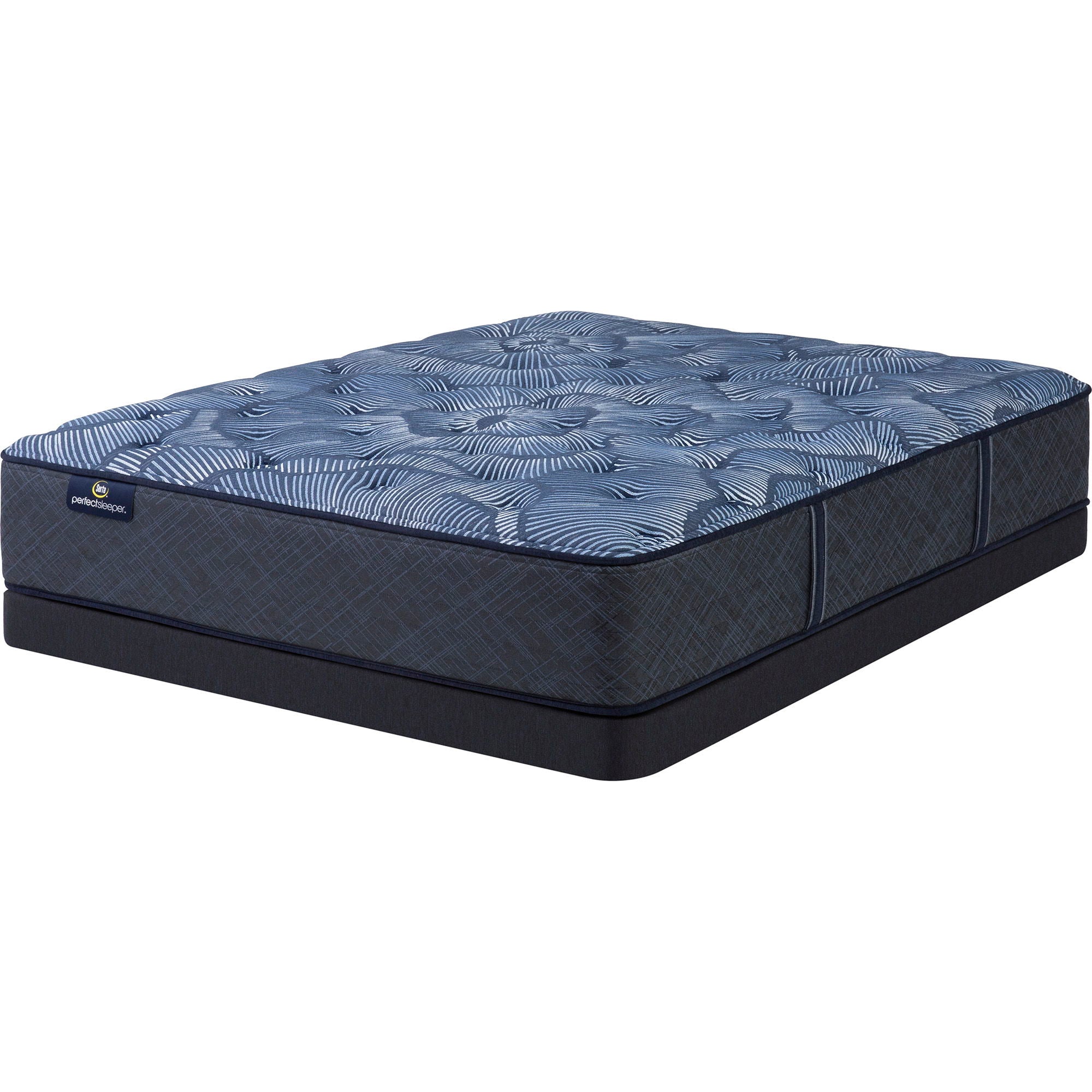 Perfect Sleeper - 13.25" Cobalt Calm Plush Mattress