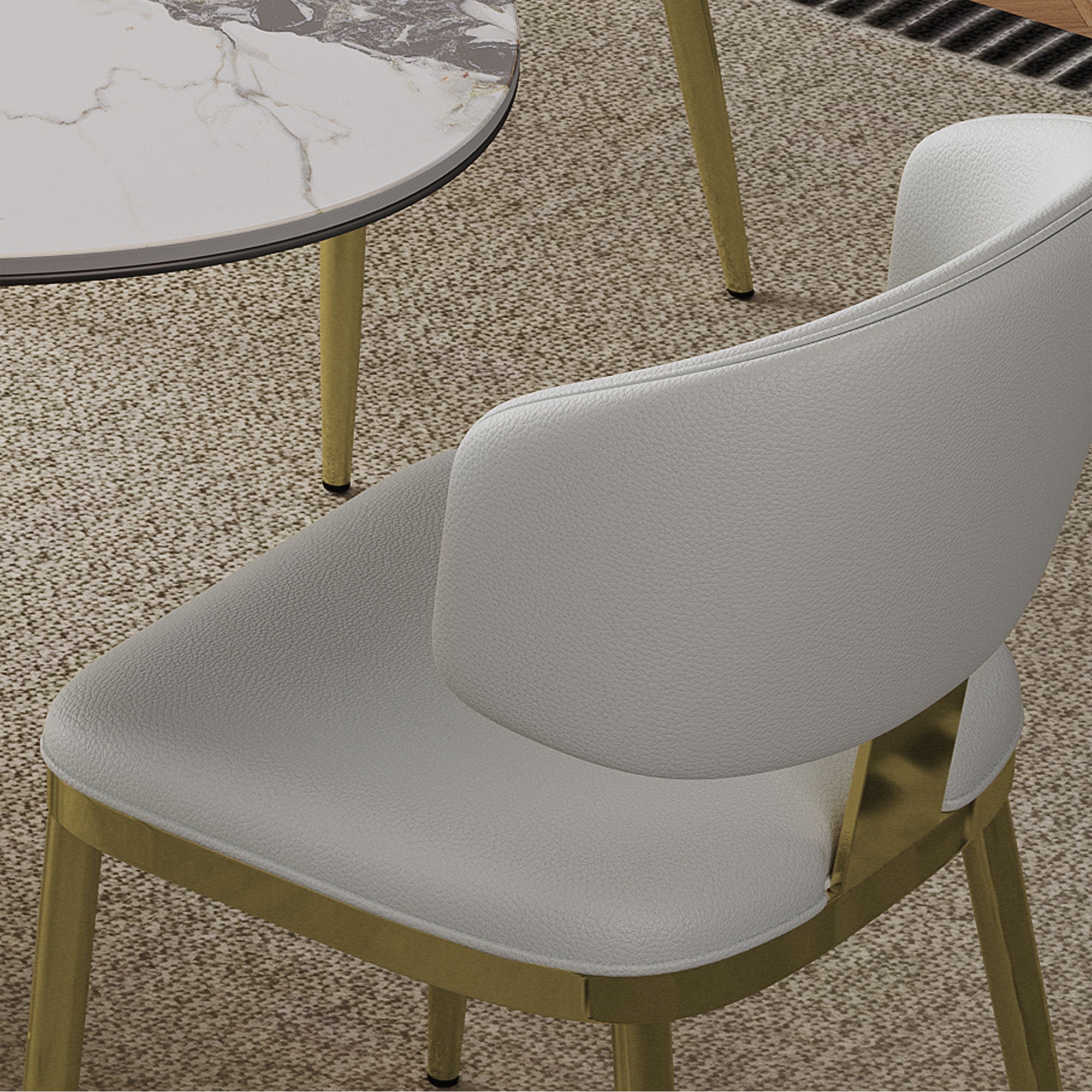 Modern Dining Chairs For Kitchen (Set of 2)