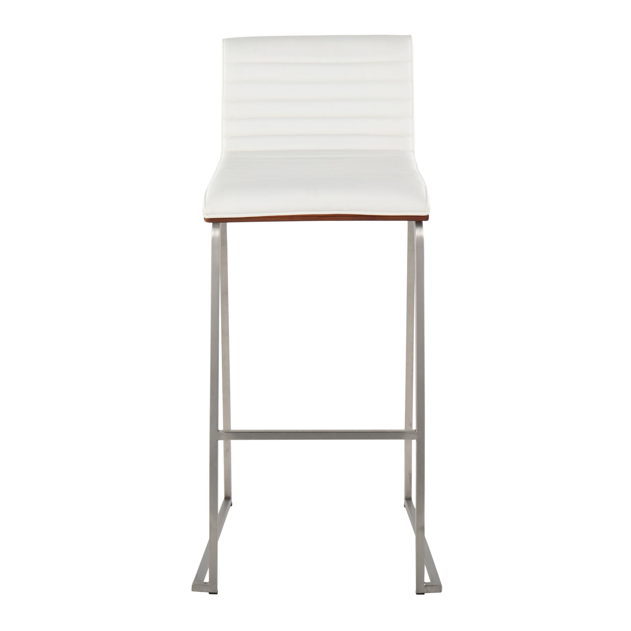 Mason Mara - Contemporary Fixed Height Barstool (Set of 2)