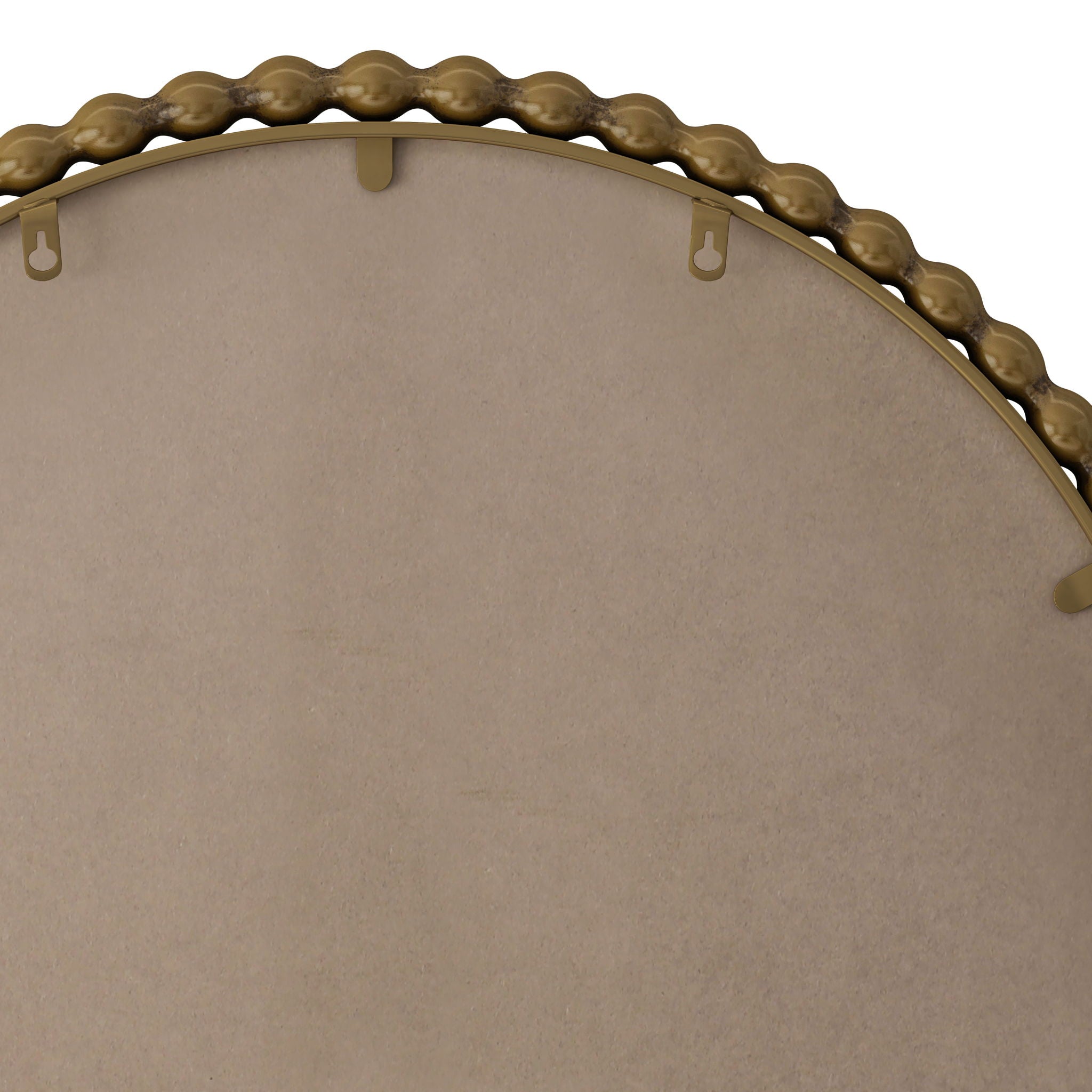 Vintage Iron Art Arch Mirror, Wall Hanging Or Table Display