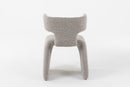 Modrest Bergman - Modern Off-White Fabric Dining Chair