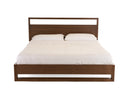 Nova Domus Berlin - Modern Walnut Bed