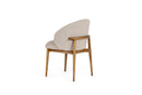 Modrest Blum - Modern Beige Linen Dining Chair