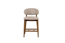 Modrest Blum - Modern Beige Linen Counter Chair