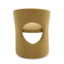 Modrest Brea - Modern Tan Fabric Dining Chair