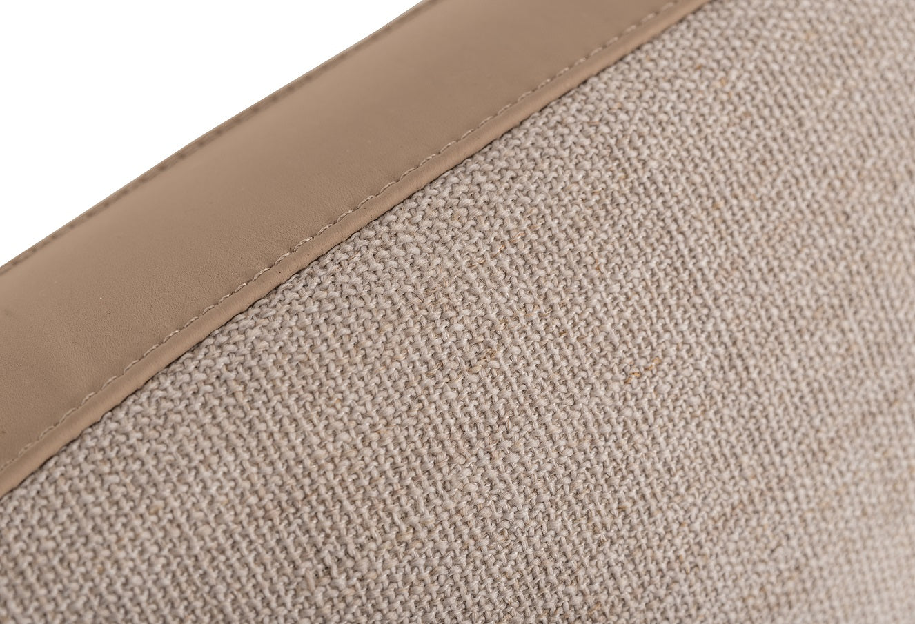 Modrest Brittany - Modern Beige Fabric Bed