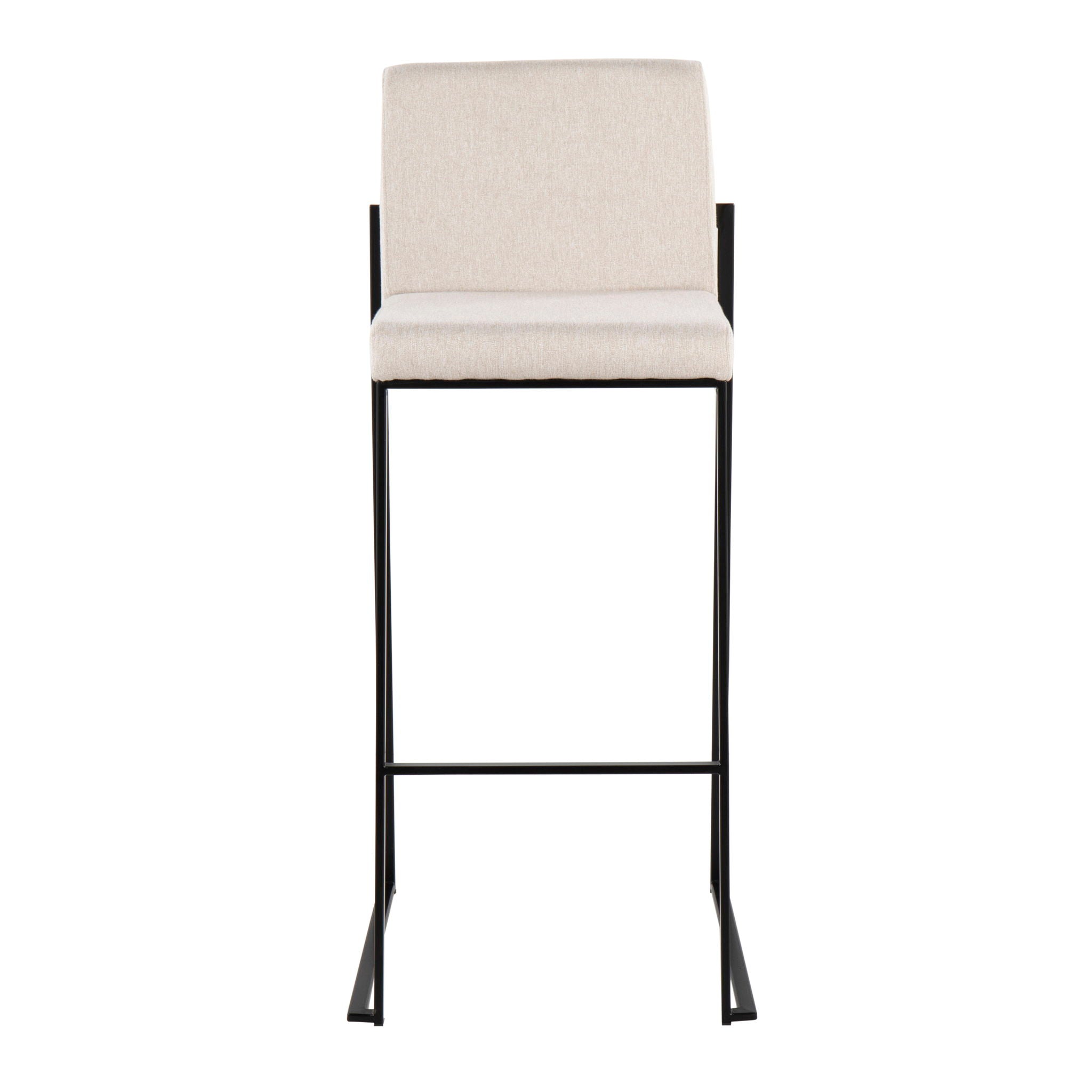 Fuji - Contemporary High Back Barstool Elegant Design