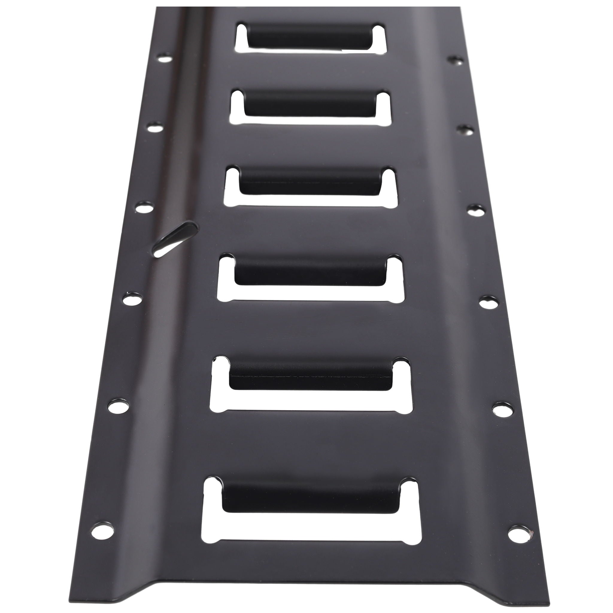 18 Pieces E Track Tie-Down Rail Kit For Trucks, Vans, And Garages With O-Ring Anchors And Ratchet Straps - Black