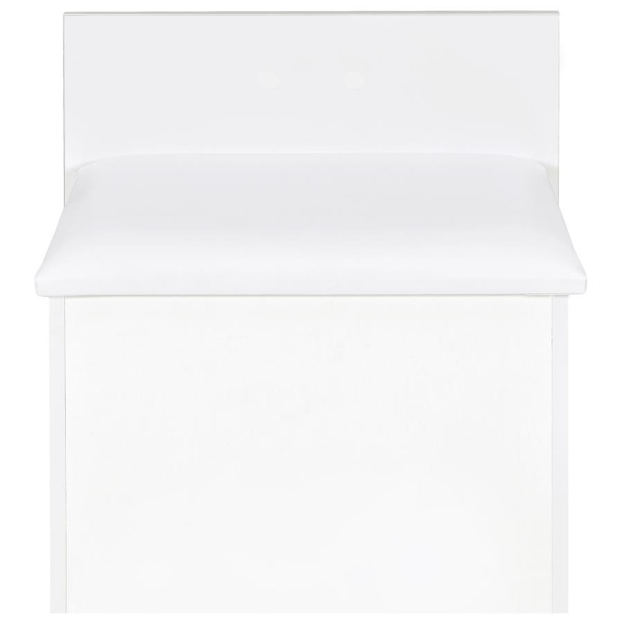 Danbury - 3-Drawer Makeup Vanity & Stool Set