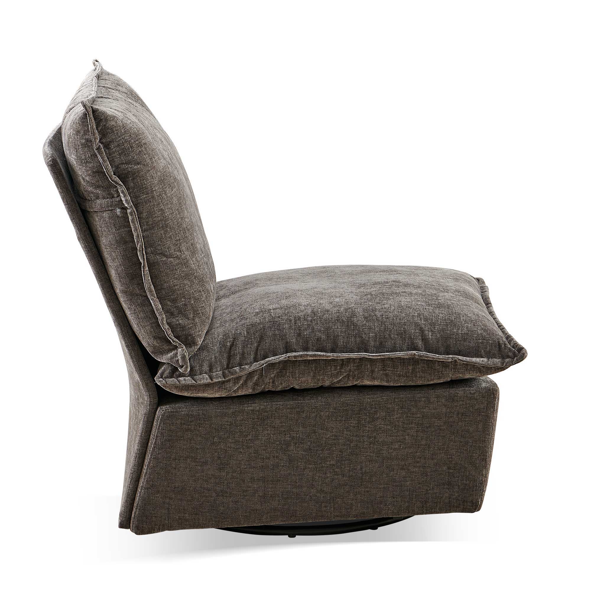 Detachable Single 360 Swivel Rocking Rocker, 360 Swivel Sofa Chair & Single Sofa Lounge, Comfortable Seating For Living Room & Bedroom Sofa 1 Piece