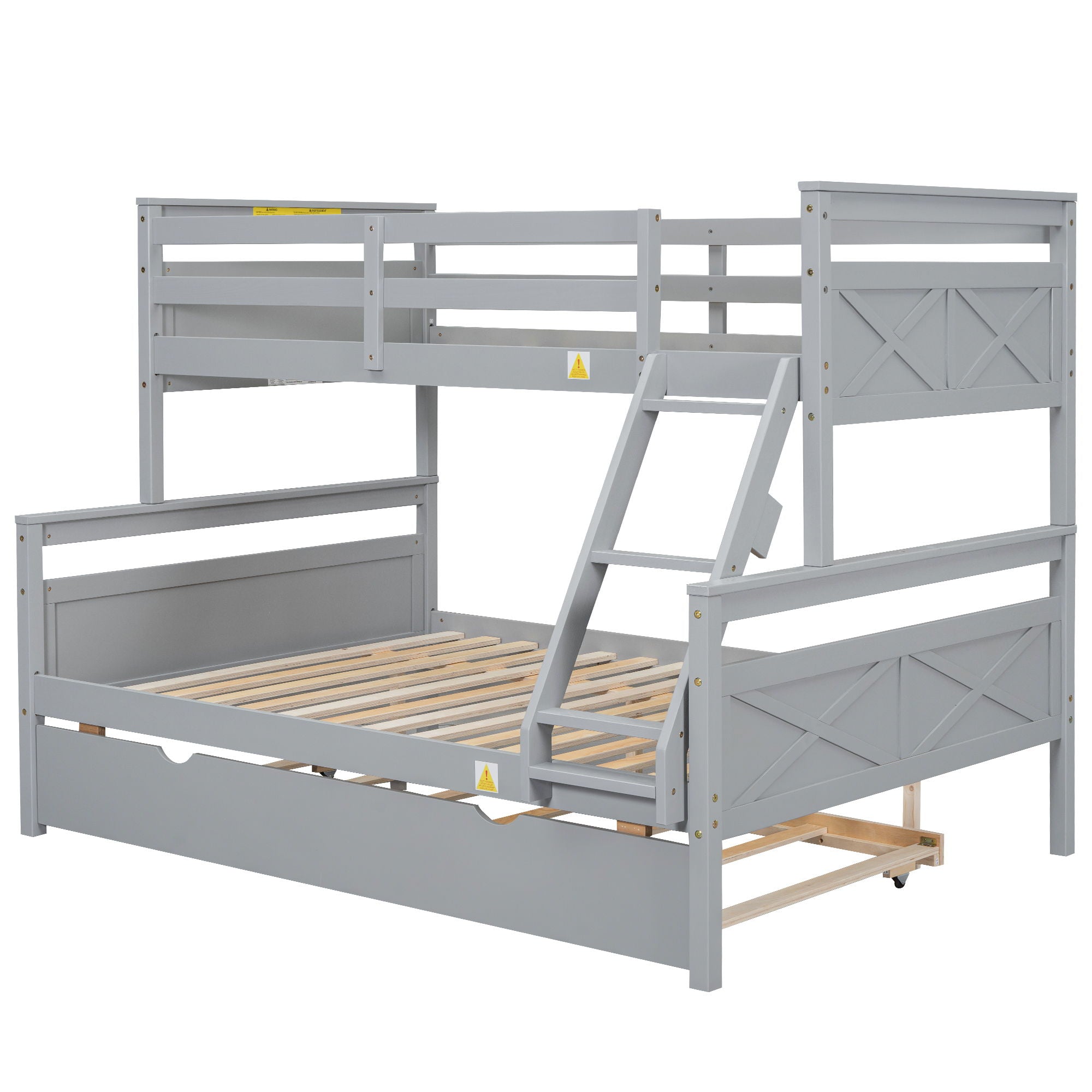 Bunk Bed & Ladder And Safety Guardrail