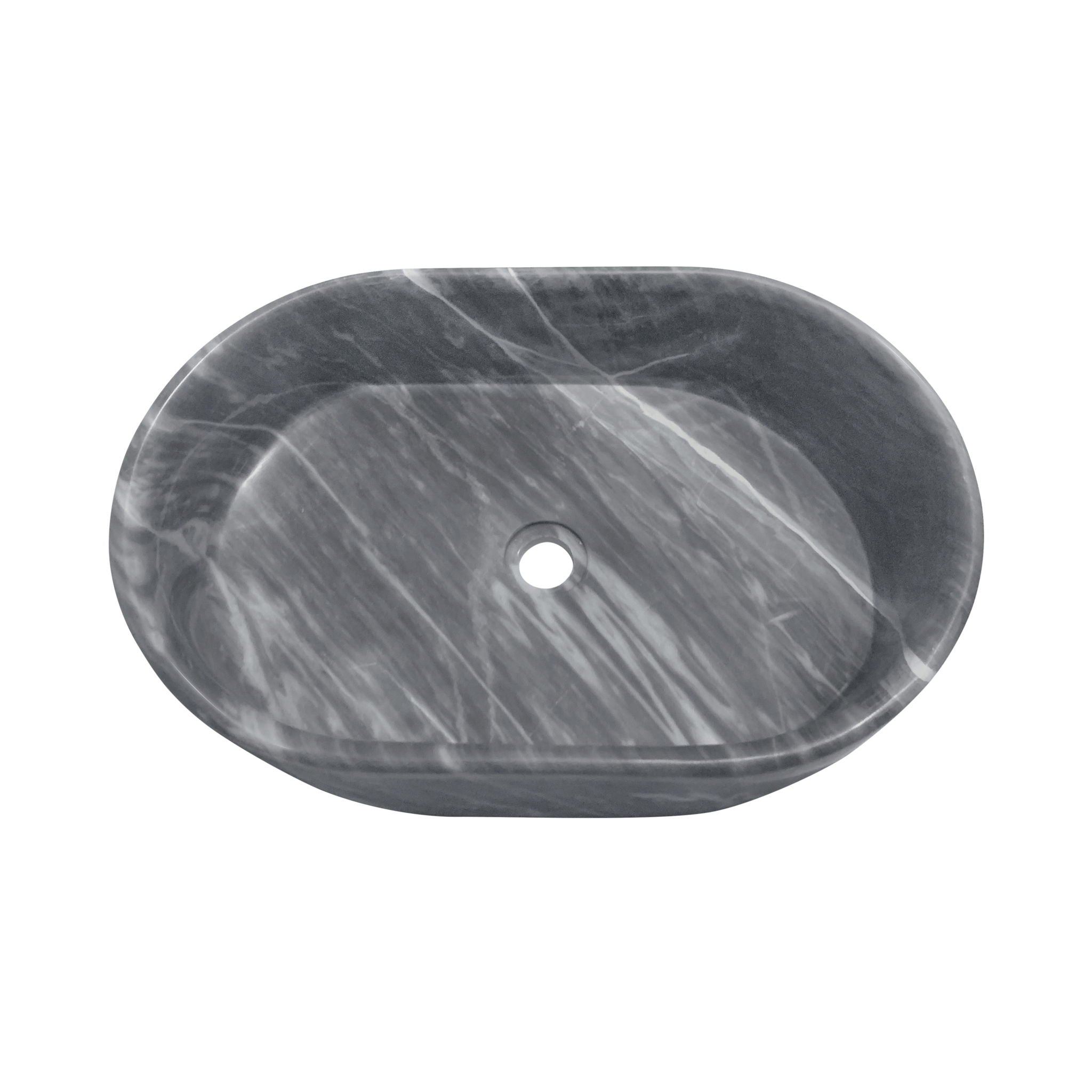 Bathroom Vessel Sink, Semi Polished Surface