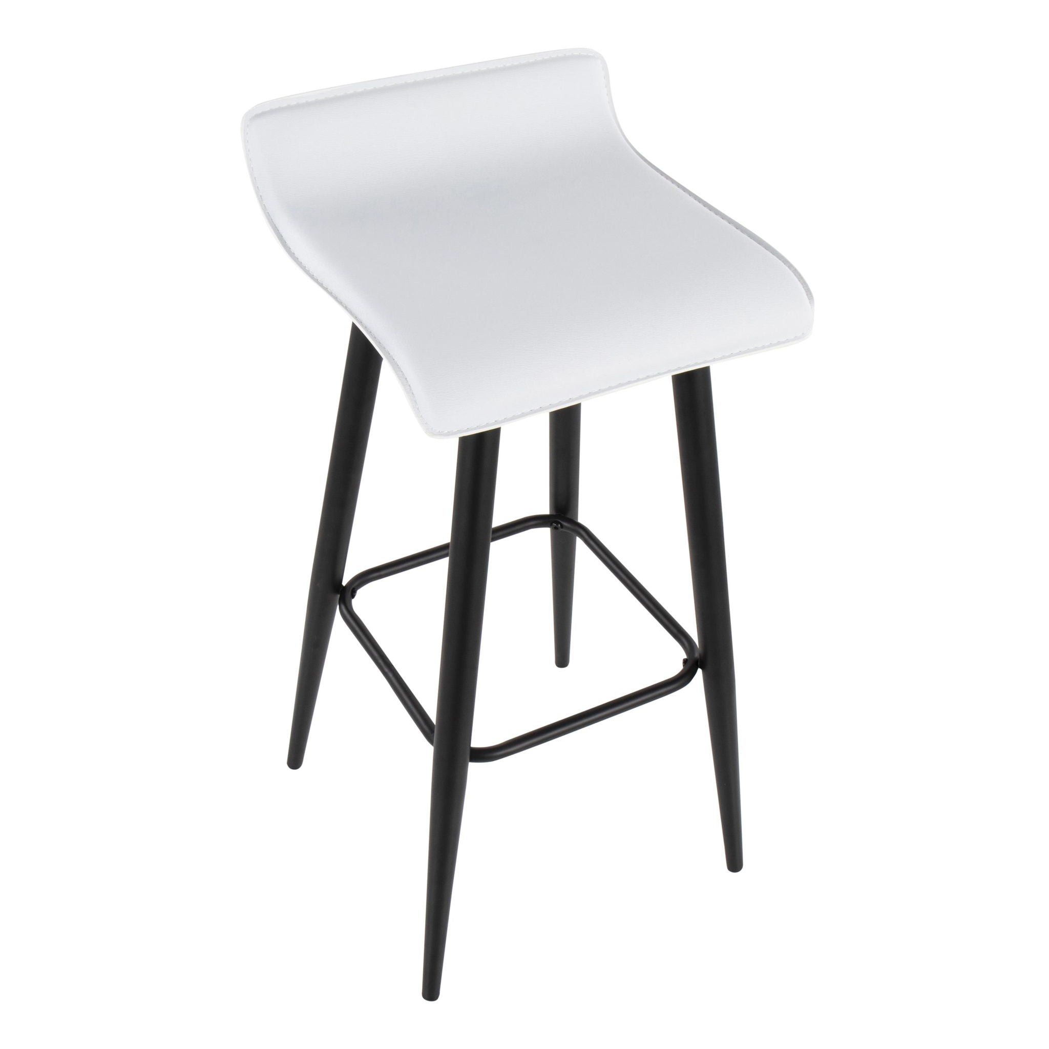 Ale - Contemporary Fixed Height Bar Stool (Set of 2)