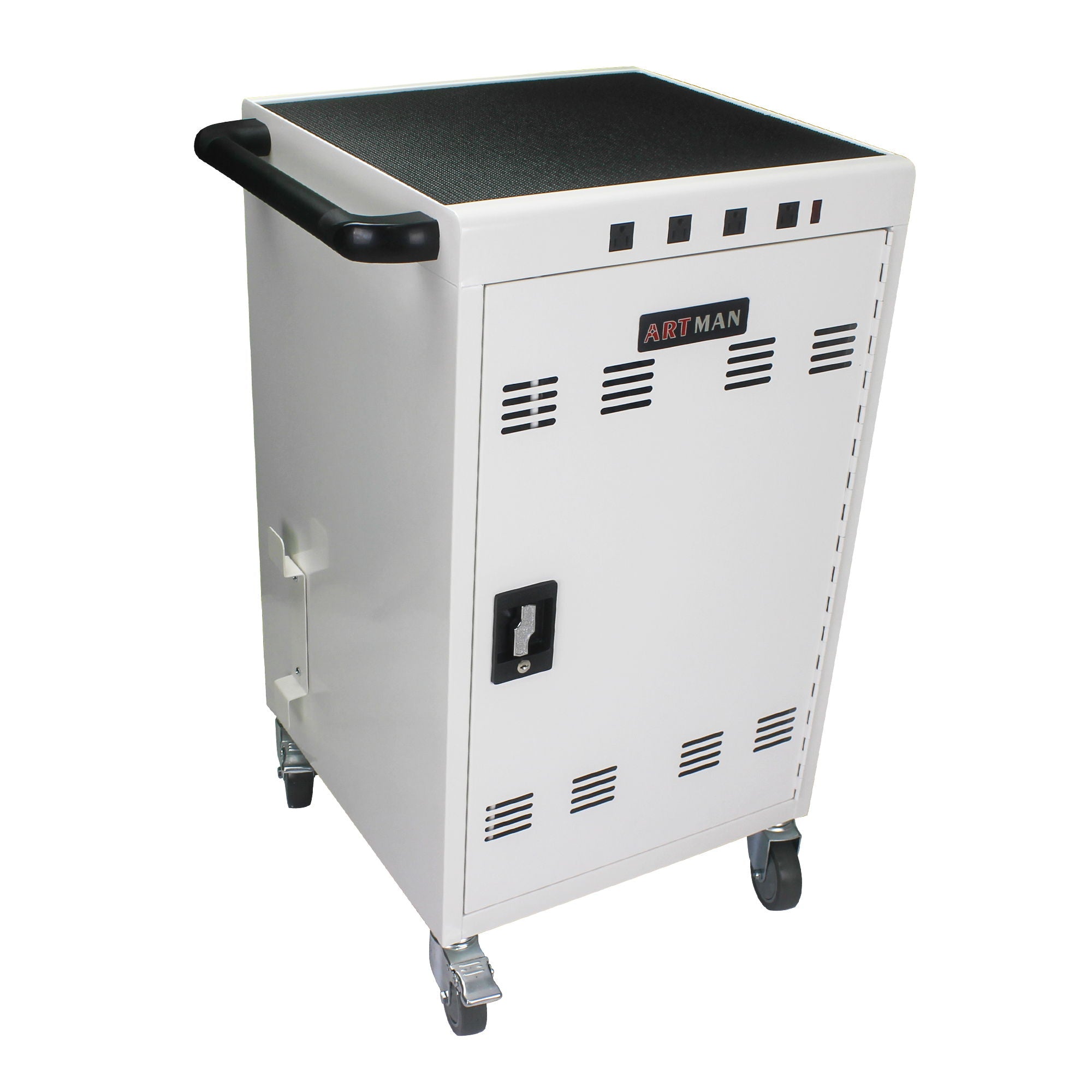 Mobile Charging Cart For Tablets Laptops 35, Device Capacity Matt Metal