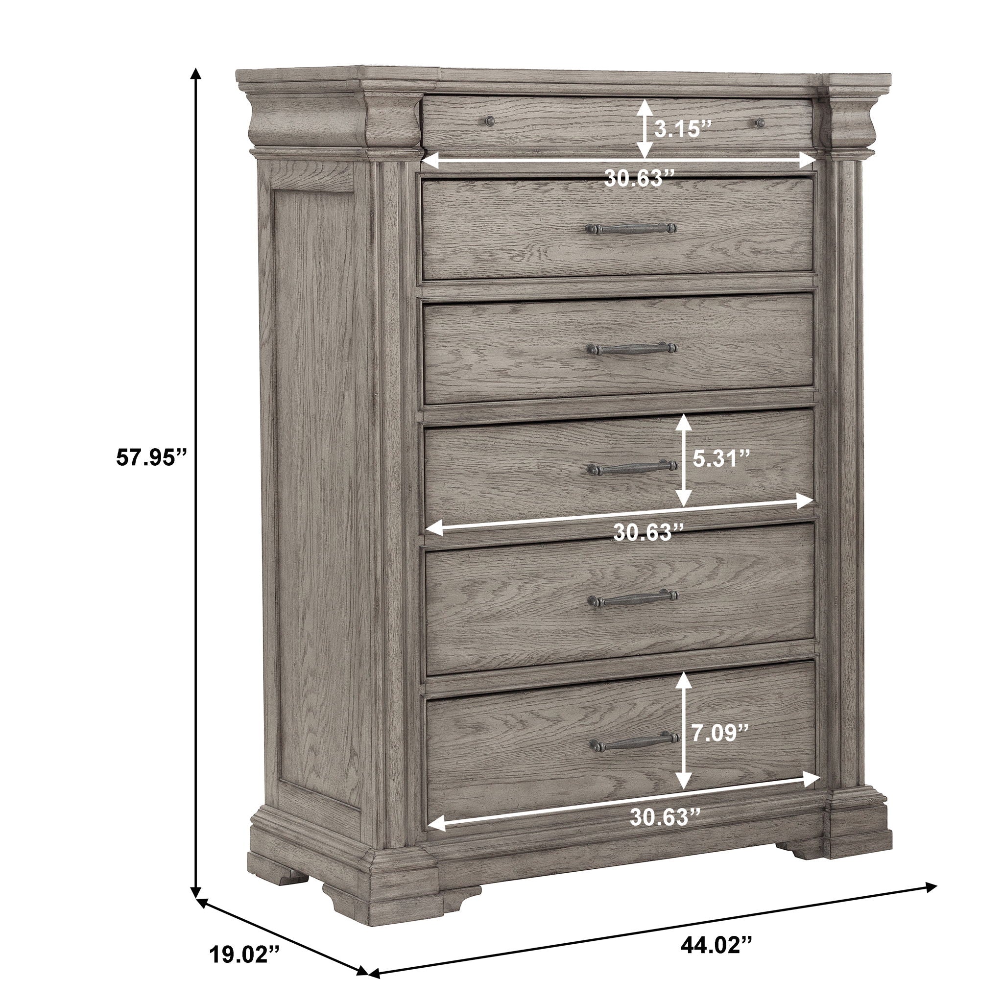 Madison Ridge - 6 Drawer Chest