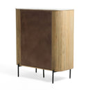 Modrest - Cambridge White Marble & Mango Tall Buffet