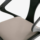 Modrest Campbell - Mid-Century Modern Grey & Black Ash Dining Chair