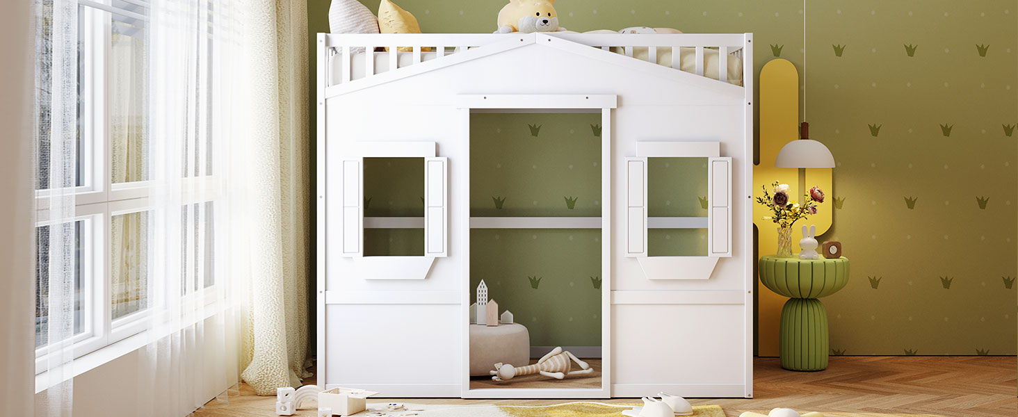 House Loft Bed With Ladder