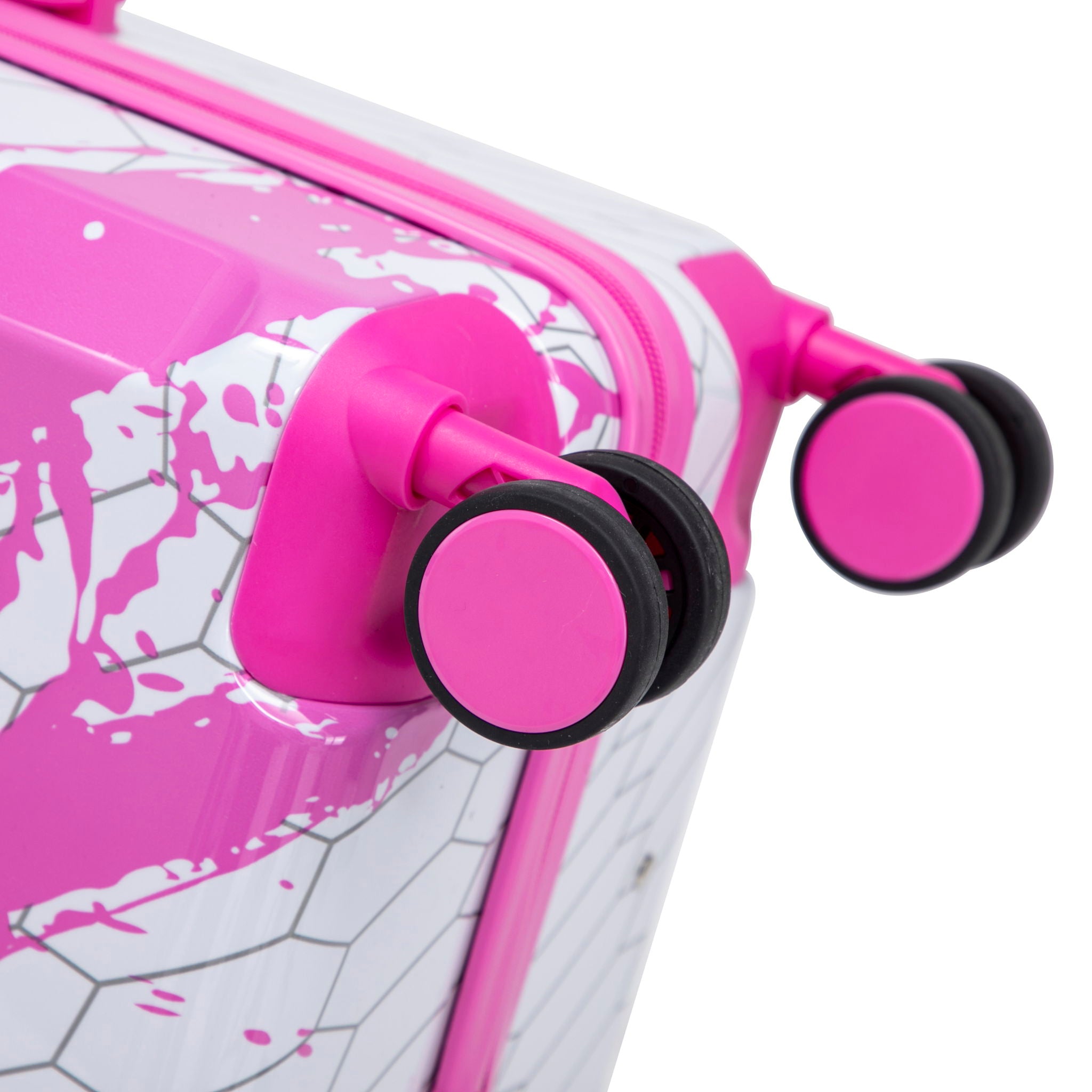 3 Piece With Combination Lock And Silent Wheels