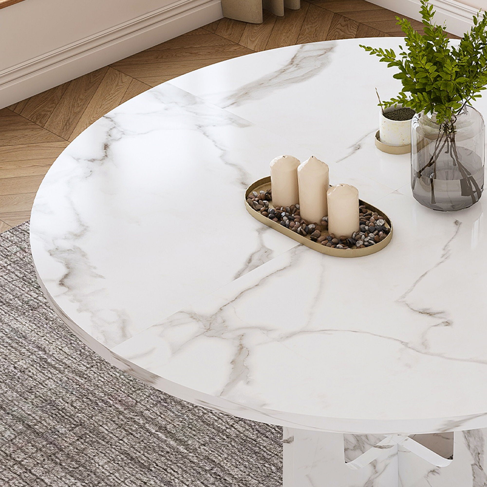 Round Dining Table For 4