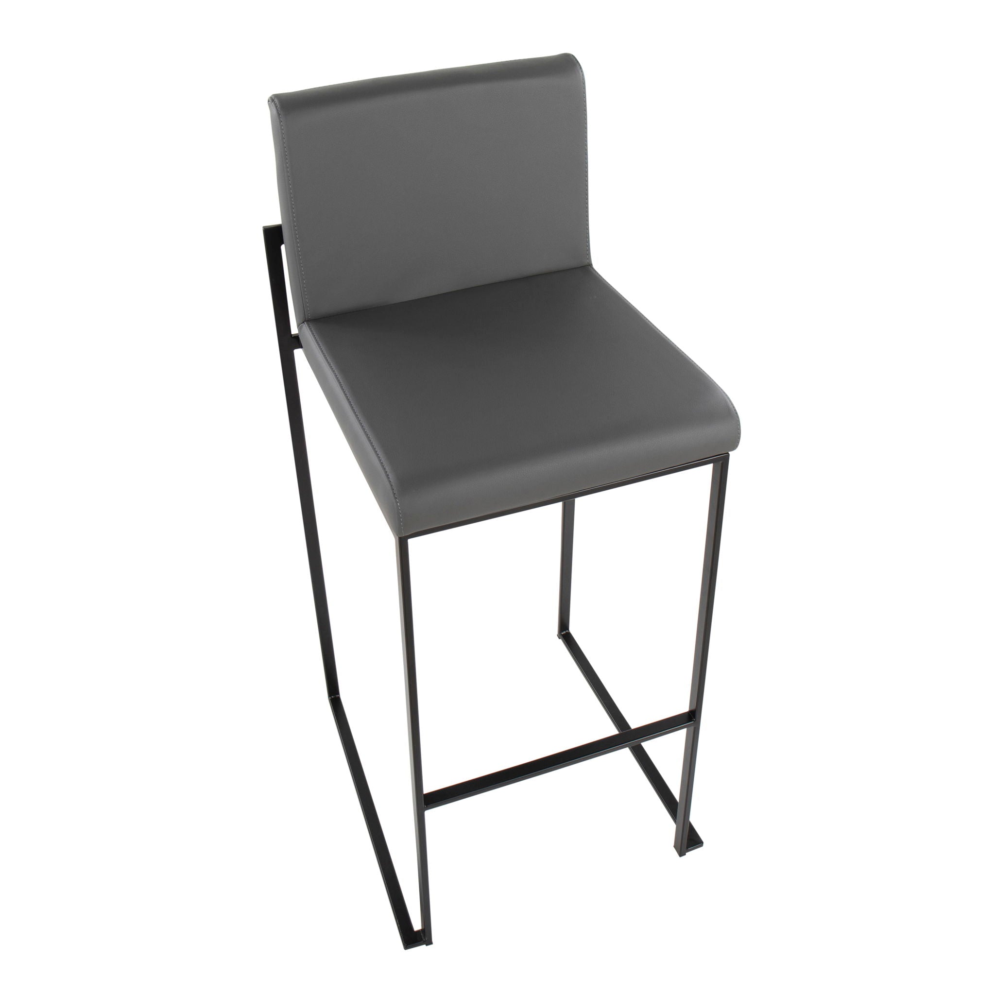 Fuji - Contemporary High Back Barstool Elegant Design