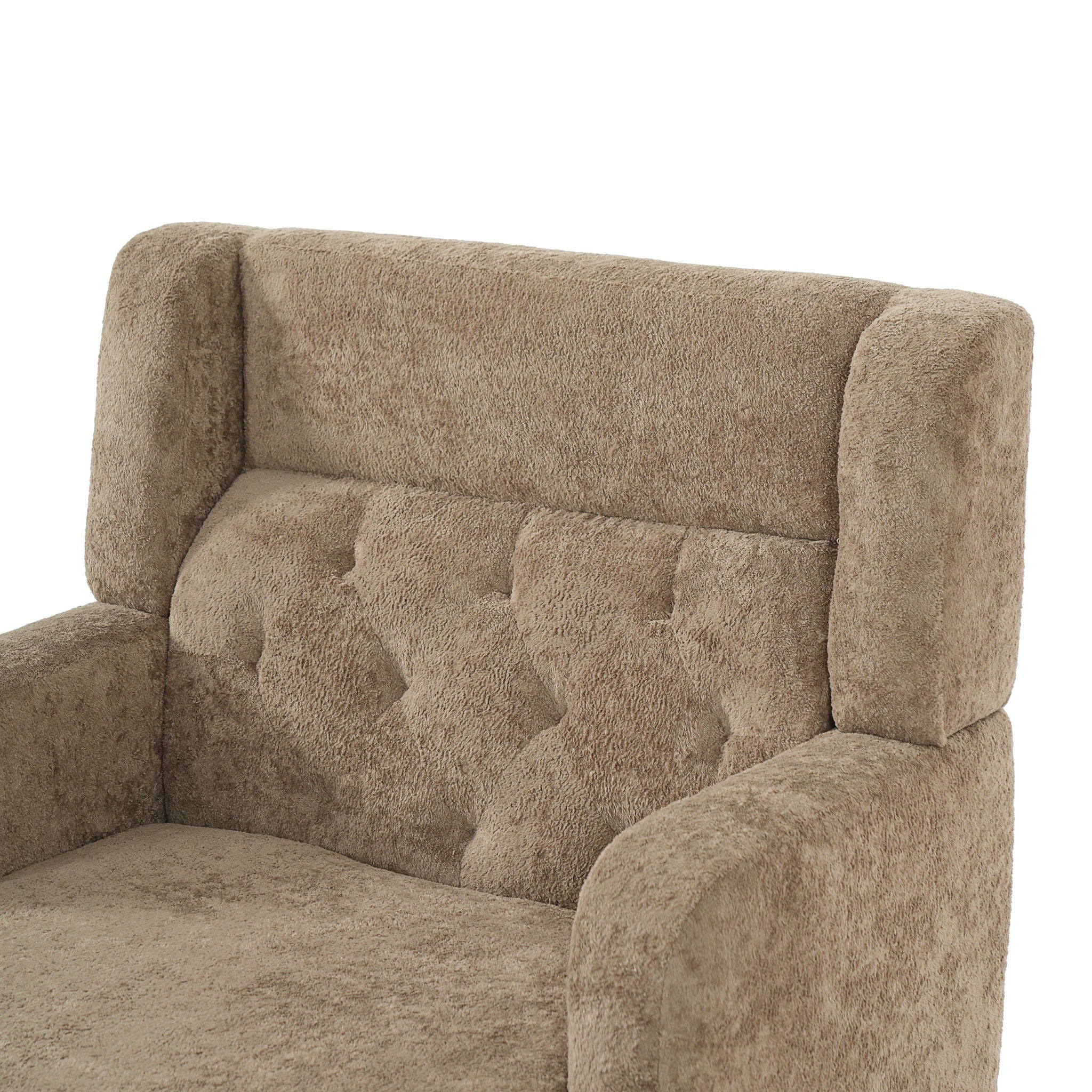 Modern Tufted Upholstered Accent Chair For Living Room