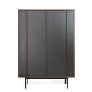 Modrest Clifton - Modern Smoked Ash Tall Buffet