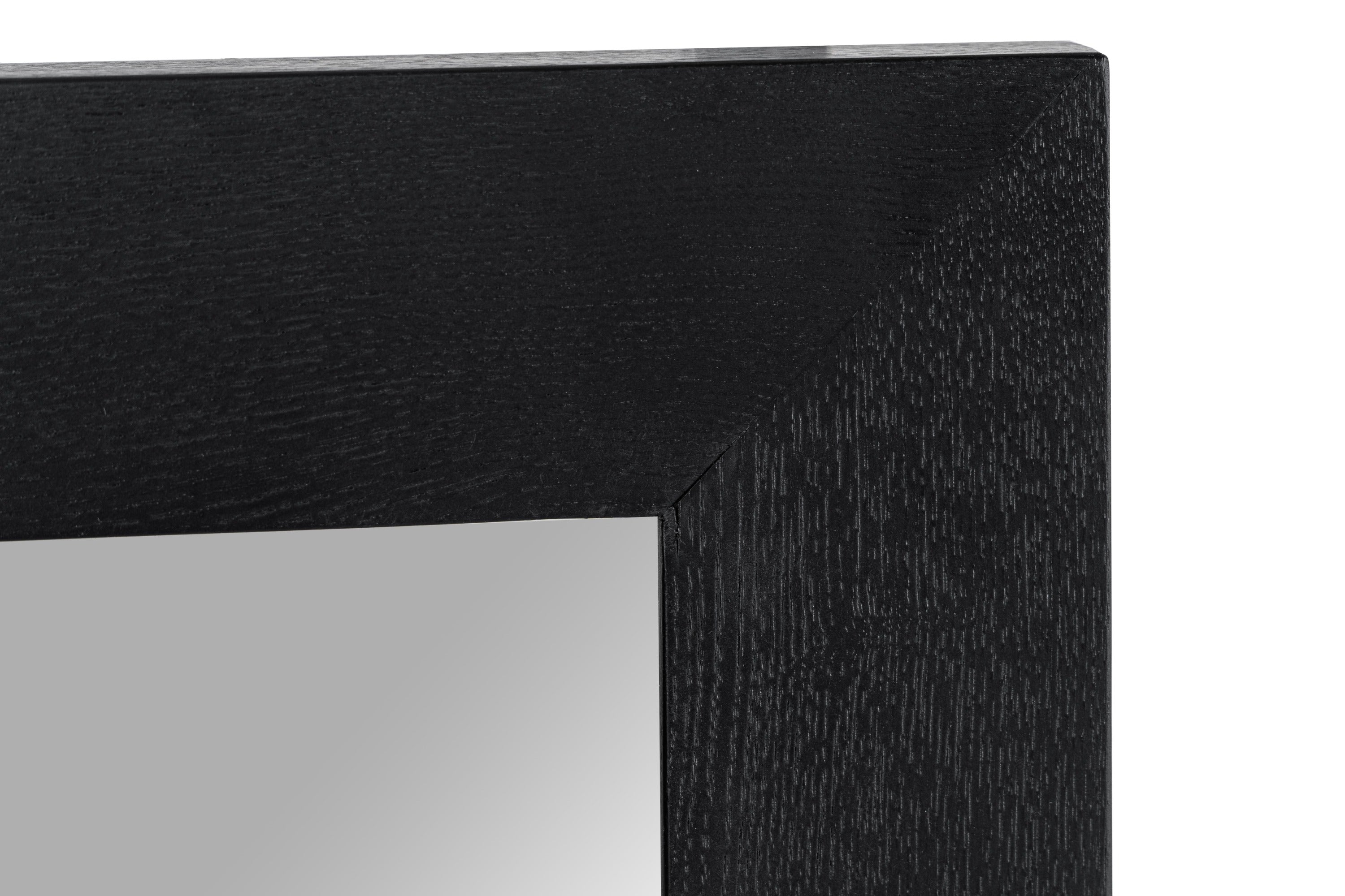 Modrest Concord - Modern Black Ash Mirror